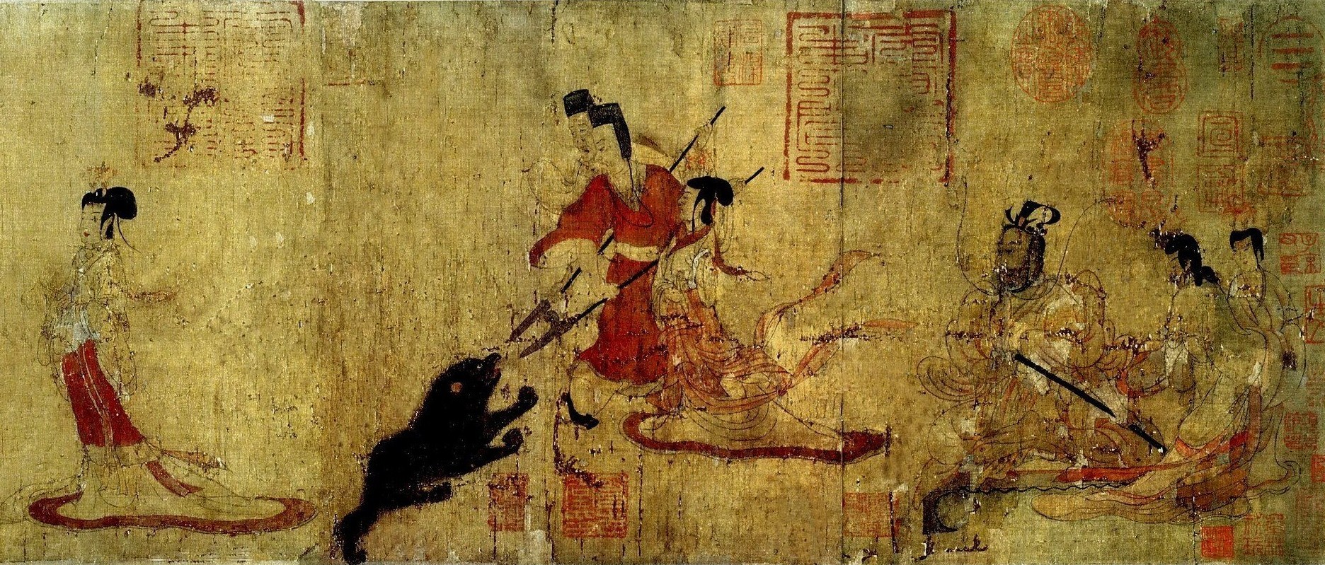 Lady Feng and the bear
