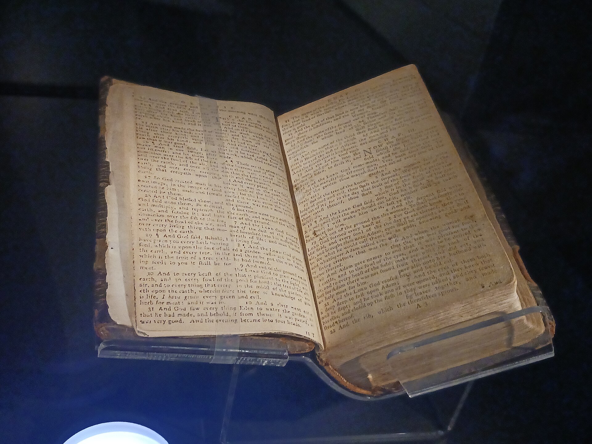 The Aitken Bible (1782) by Robert Aitken
