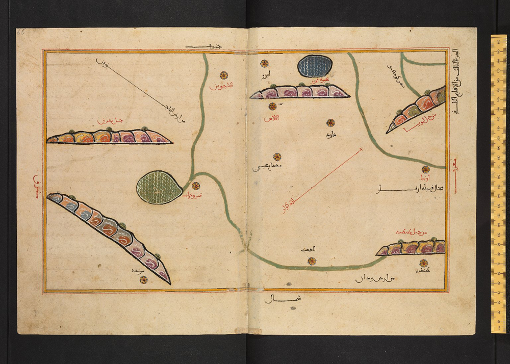 Ghana (Kuku River), sectional map from MS. Greaves 42