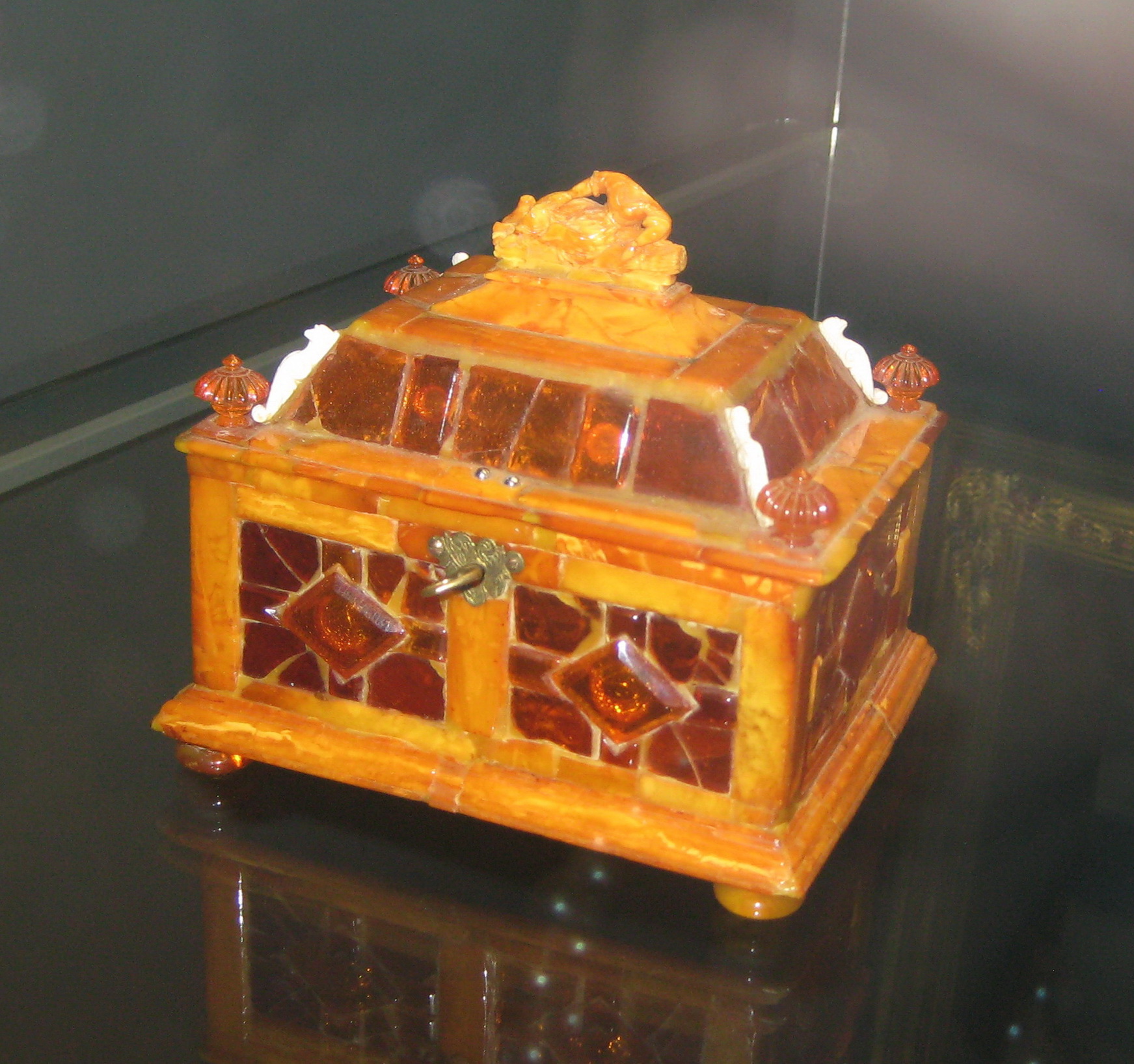 Amber casket, Danzig, State Hermitage Museum