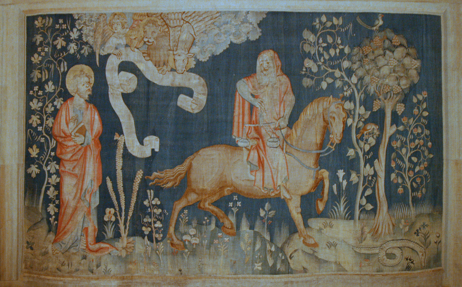 Detail: a horseman of the Apocalypse