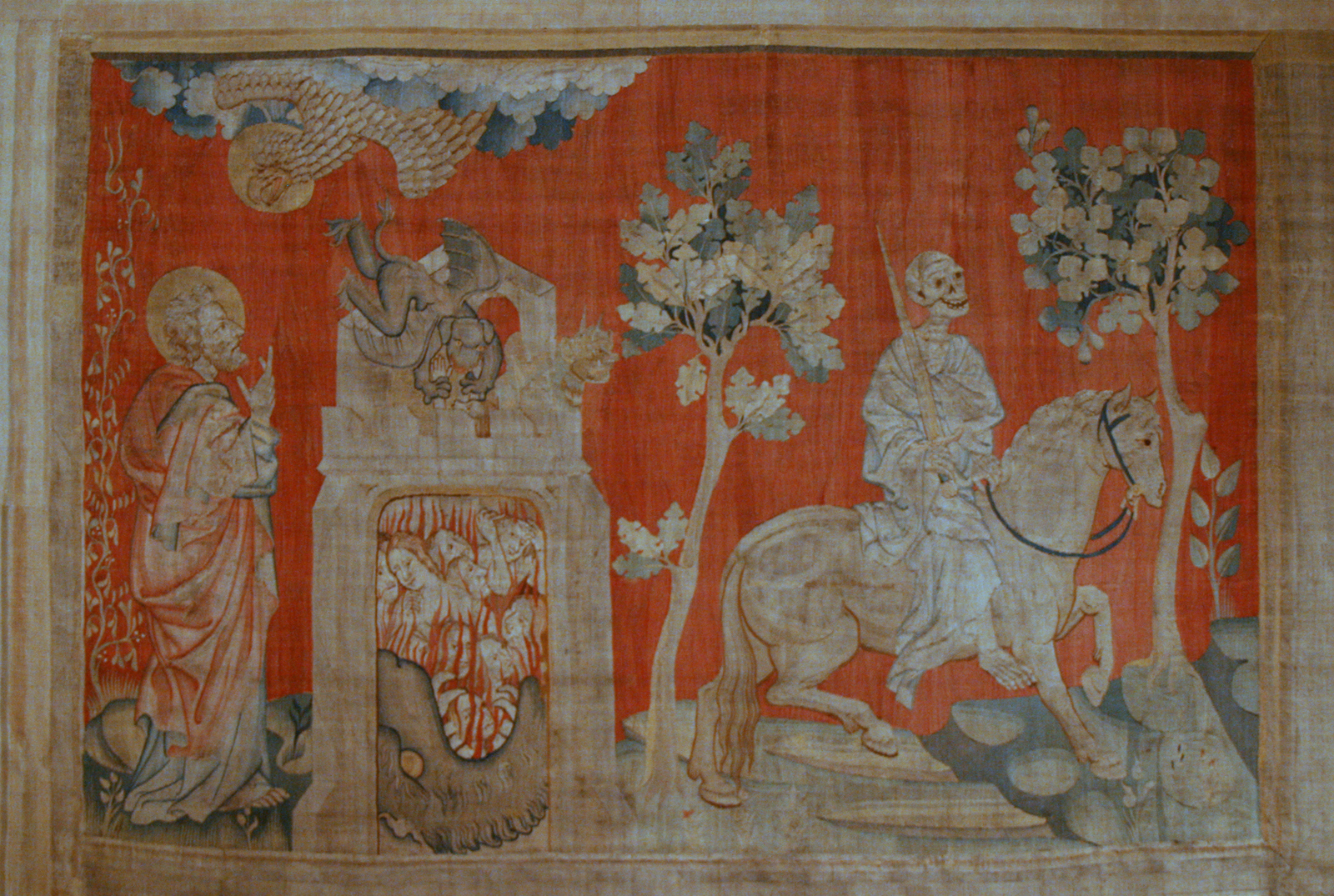 Detail: a further horseman of the Apocalypse