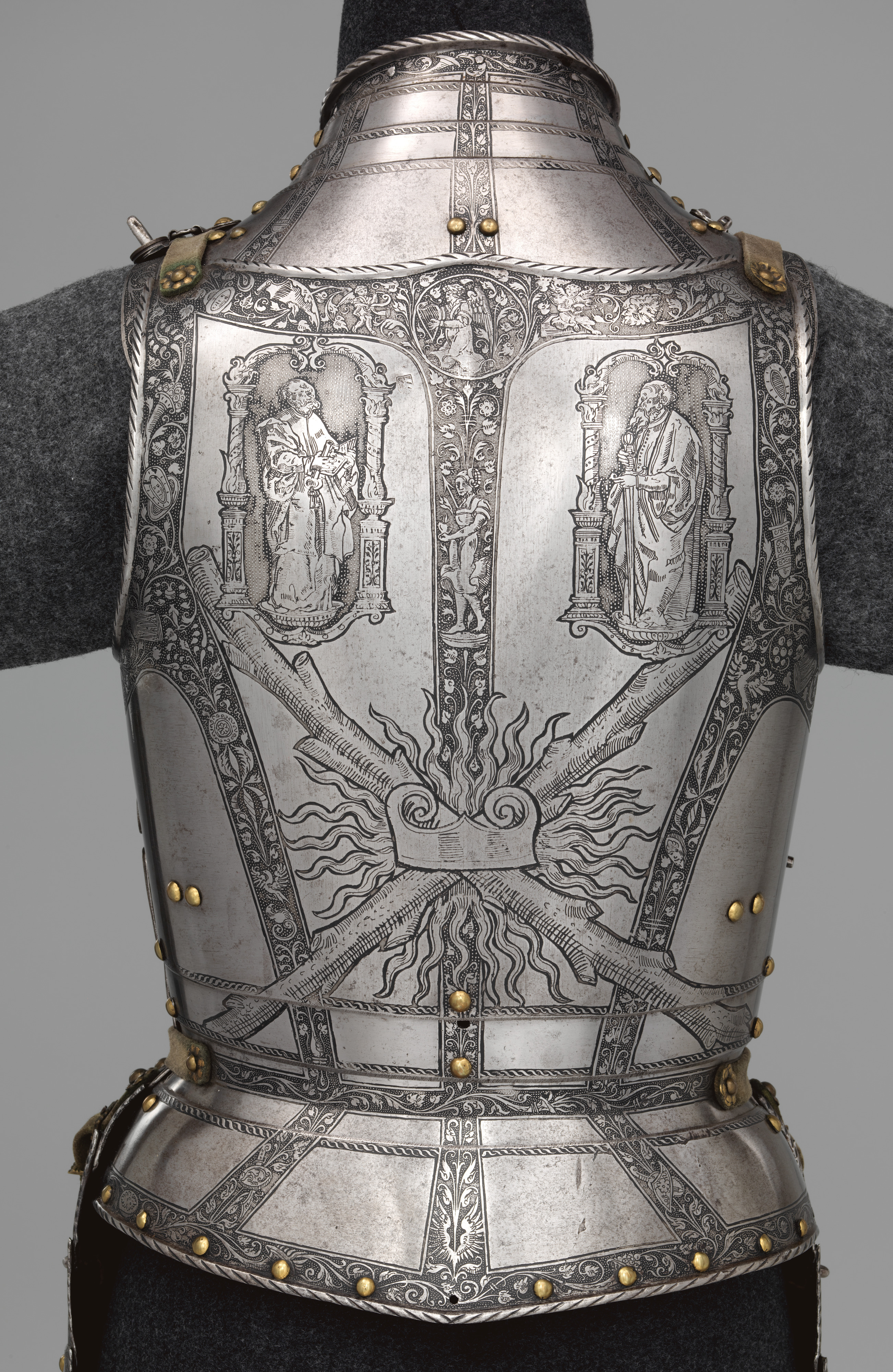 Close up of backplate