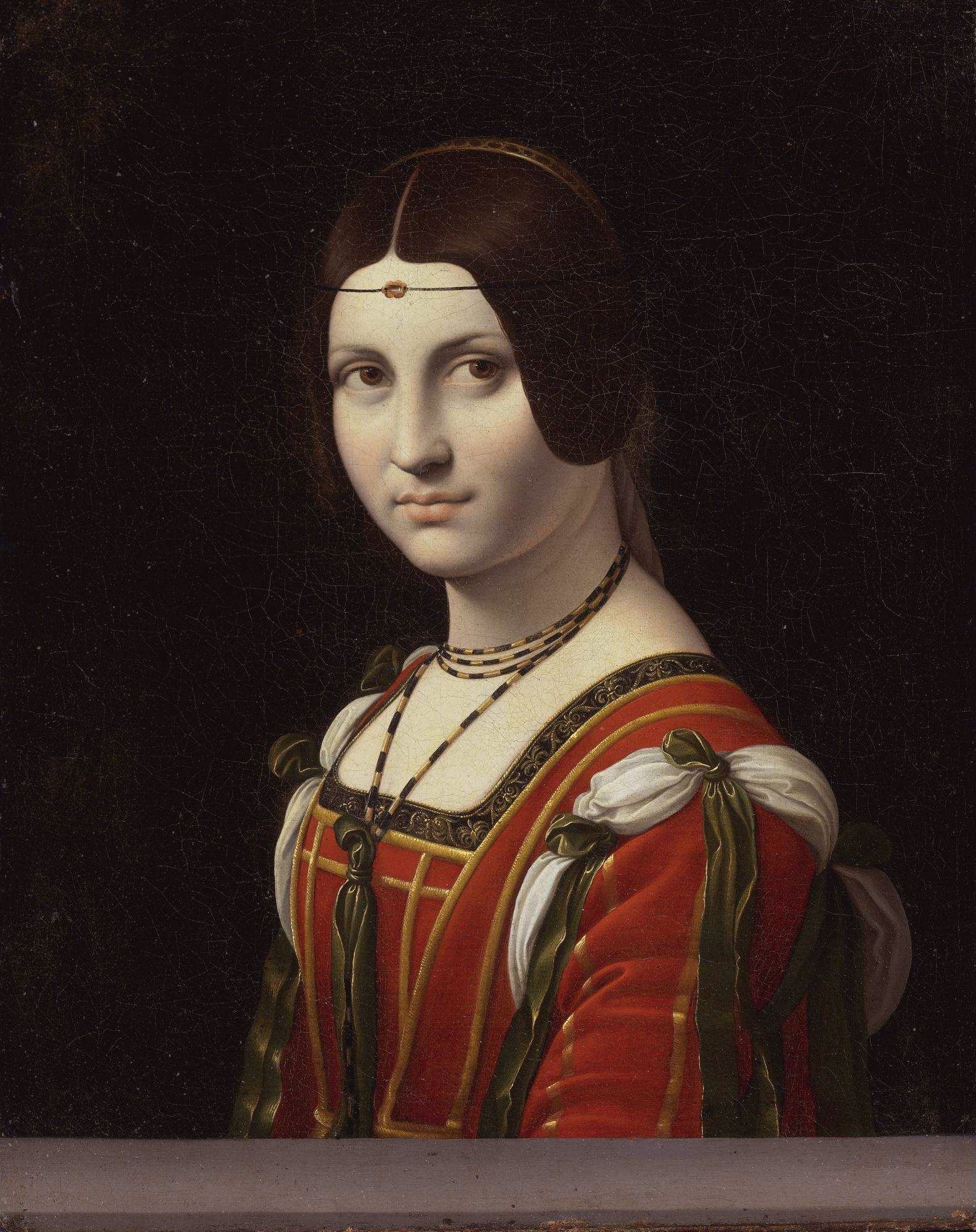 This is the Hahn picture, not the Louvre's. Two paintings carry the name La Belle Ferronniere, and which of them is by Leonardo is the entire substance of Hahn v. Duveen. The canvas shown here is the one Andree Hahn owned; the rival object is the Louvre's panel, INV 778, also numbered MR 317, oil on walnut, 63 by 45 cm, catalogued in Paris as Portrait de femme, dit a tort La Belle Ferronniere. The Hahn canvas reached Kansas City in 1920 with Harry Hahn and his French wife Andree Lardoux, carrying a 1917 certificate of Leonardo authorship from the Paris expert Georges Sortais, whose name is inscribed on its reverse. At one in the morning on 17 June 1920 a New York World reporter telephoned Joseph Duveen in London to ask about it, and Duveen, who had never seen the canvas or a photograph of it, said it must be a copy and that the real picture was in the Louvre. The pending sale collapsed, and in November 1921 the Hahns served him in an action for slander of title, Hahn v. Duveen, 133 Misc. 871. At trial in the New York Supreme Court in 1929 the authorities Duveen assembled, Bernard Berenson, Roger Fry and Wilhelm Valentiner among them, testified that the canvas was a copy; the jury deadlocked after fourteen hours with nine of its twelve members against him, the judge ordered a retrial, and Duveen settled for USD 60,000 without an admission. Authorship was never judicially resolved, and this plate does not settle it. Sotheby's catalogued the picture in 2010 as Follower of Leonardo da Vinci, probably before 1750, resting on Martin Kemp's 1993 examination and on pigment analysis indicating French materials, evidence that postdates the trial by sixty years and was never before the jury; the Louvre panel's own attribution has itself been doubted, Berenson among the doubters. What this picture is evidence of is therefore not authorship but exposure. An unsolicited public opinion on the authenticity of a stranger's property was actionable, and it cost the man who gave it sixty thousand dollars and nine years of defence whichever way the underlying question fell. That is the ancestor of the liability this article describes, the liability that ninety years later made authentication uninsurable and closed the boards. The plate is an analogue and not the article's own material, which cannot be reproduced: the corpora it turns on, Warhol, Basquiat, Haring, Lichtenstein, Calder, Krasner and Pollock, all remain in copyright. The reproduction is Sotheby's own catalogue photograph of the unframed canvas, made for the sale of 28 January 2010, lot 181, and is a flat faithful reproduction of a two-dimensional painting rather than a period press photograph. The picture made USD 1,538,500 that day against an estimate of USD 300,000 to 500,000, reports not separating the hammer from the premium, and passed to a buyer identified only as American. Its location has not been publicly recorded since.