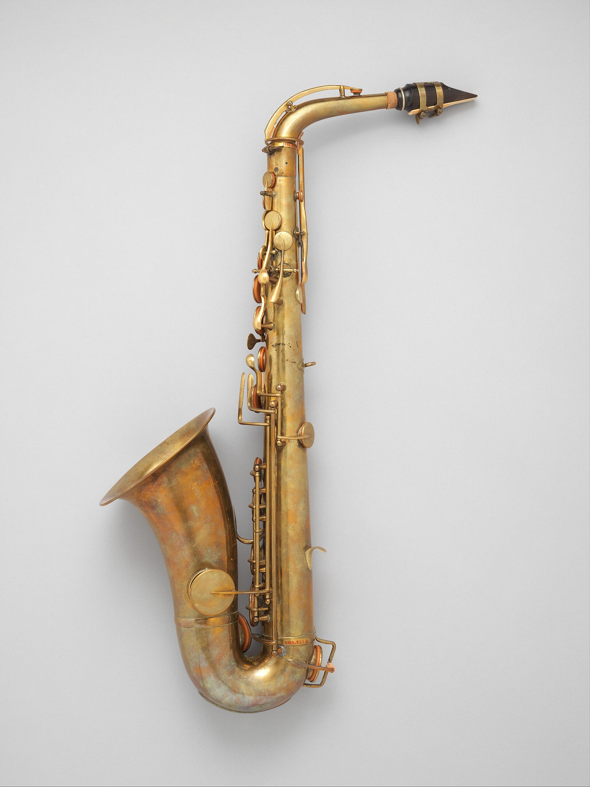 Alto saxophone in E-flat, c. 1855