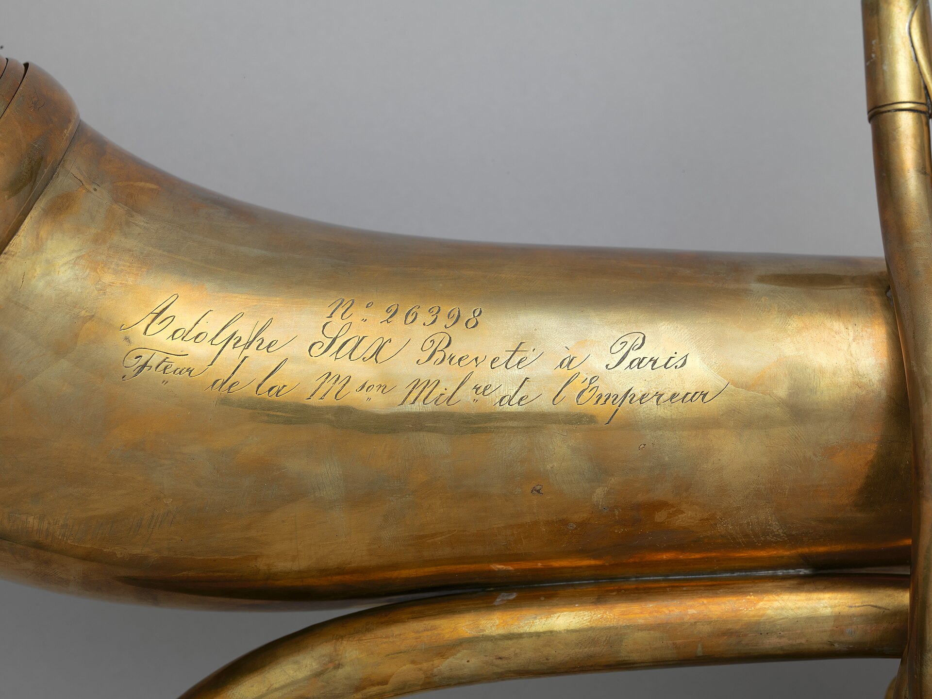 Bass saxhorn, 1863