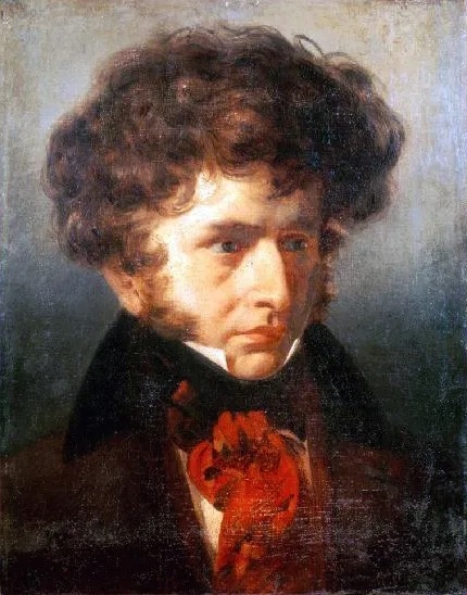 Portrait of Hector Berlioz, by Emile Signol