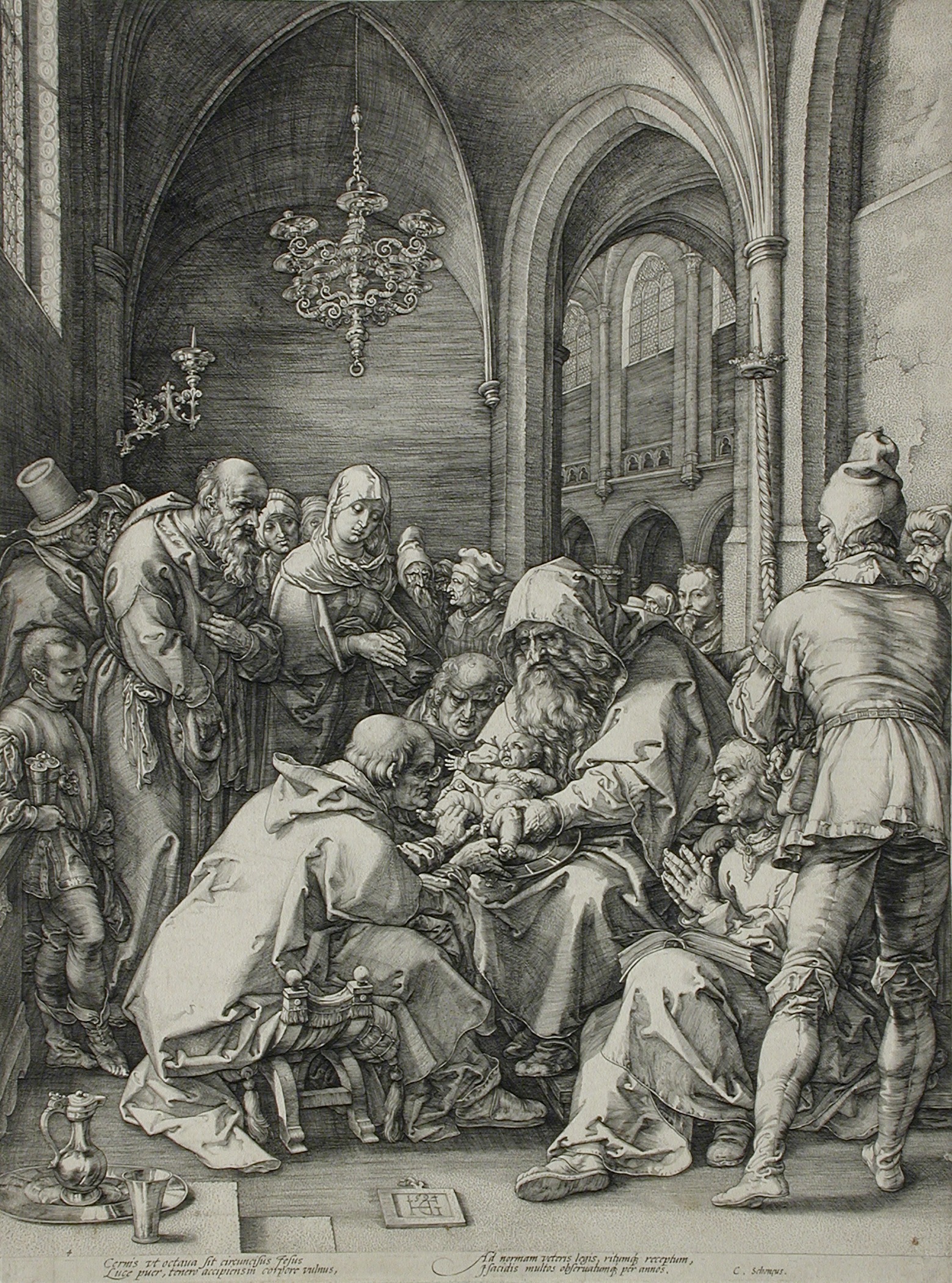 Goltzius in Durer's manner, 1594