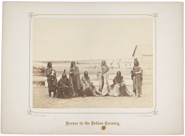 Dakota Chiefs at Fort Laramie