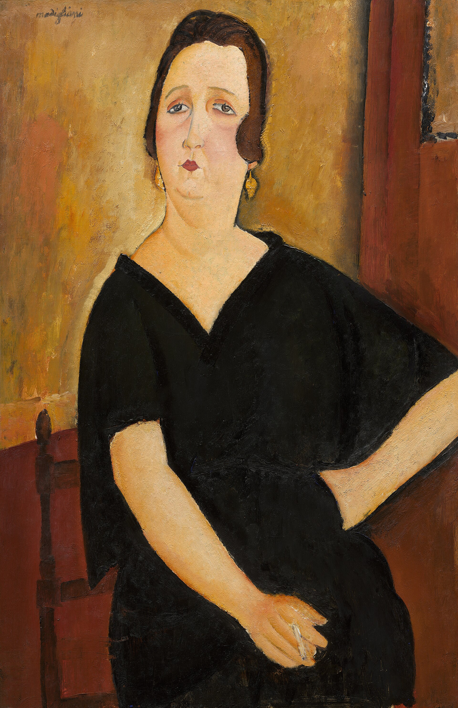Madame Amedee (Woman with Cigarette)