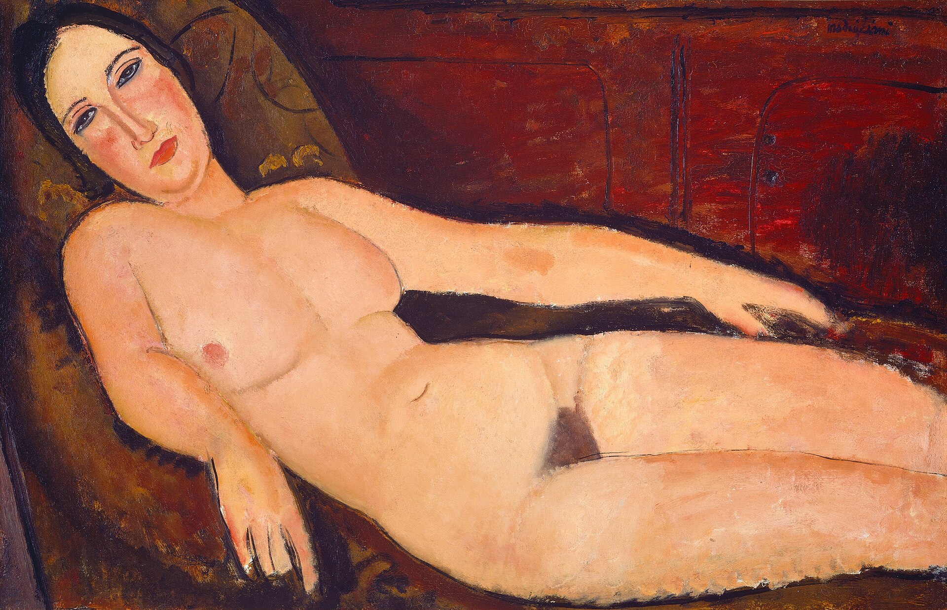 Nude on a Divan