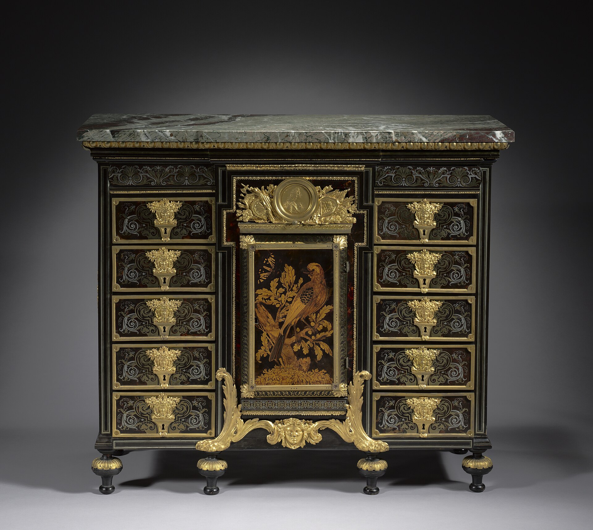Cabinet, about 1690, second view