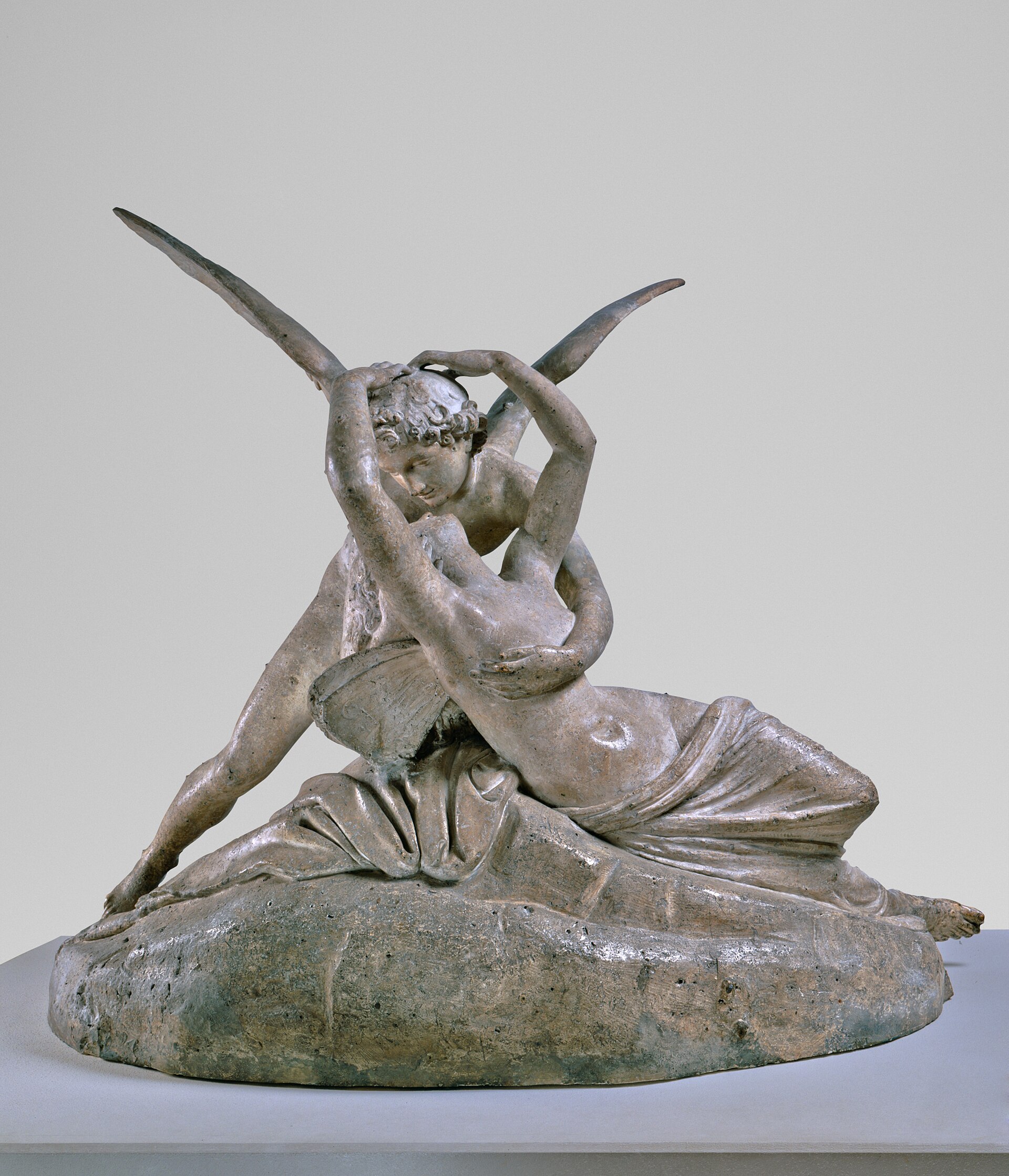 Cupid and Psyche, plaster model