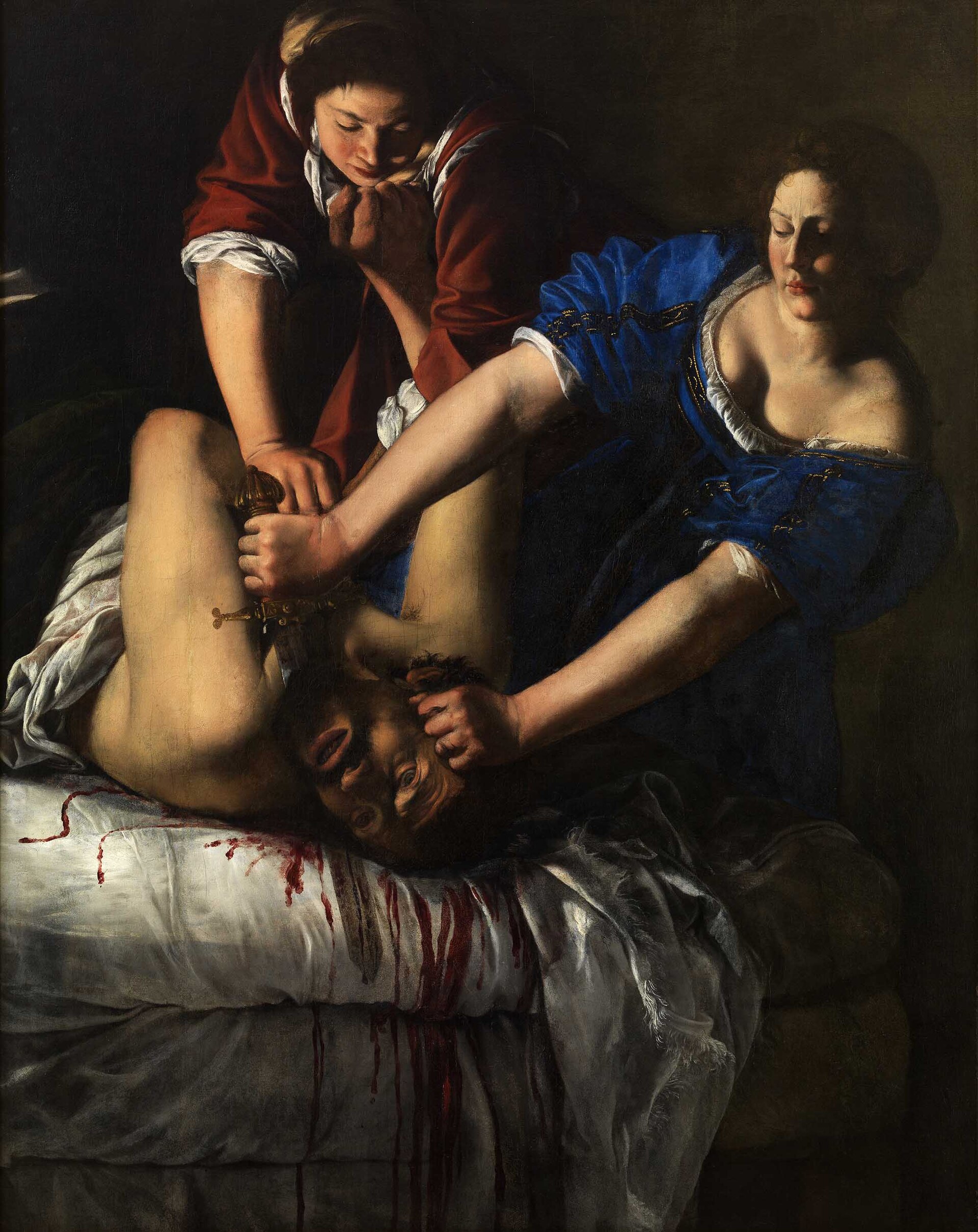 Judith Slaying Holofernes, the Naples version