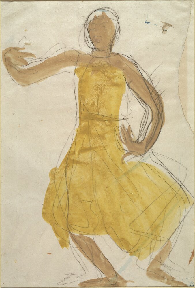 Dancer from the Royal Cambodian Ballet, 1906