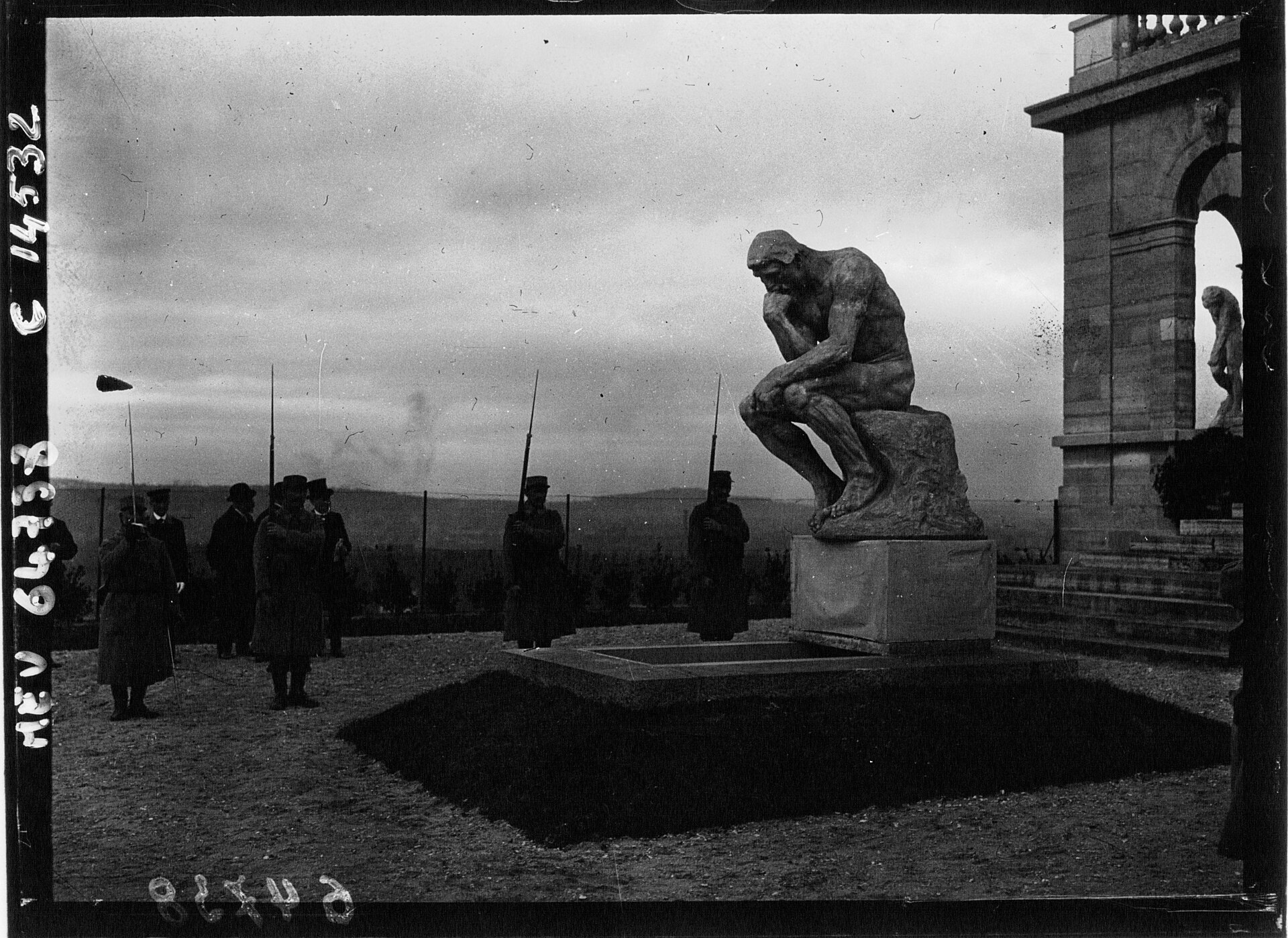 The tomb at Meudon, November 1917
