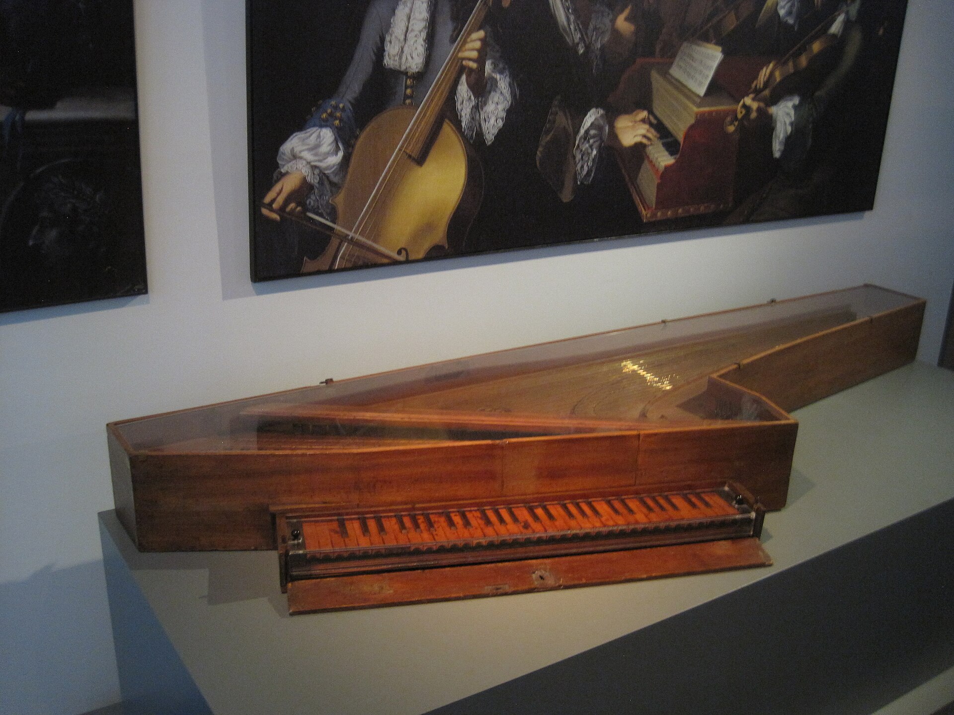 Spinettone attributed to Cristofori, Leipzig