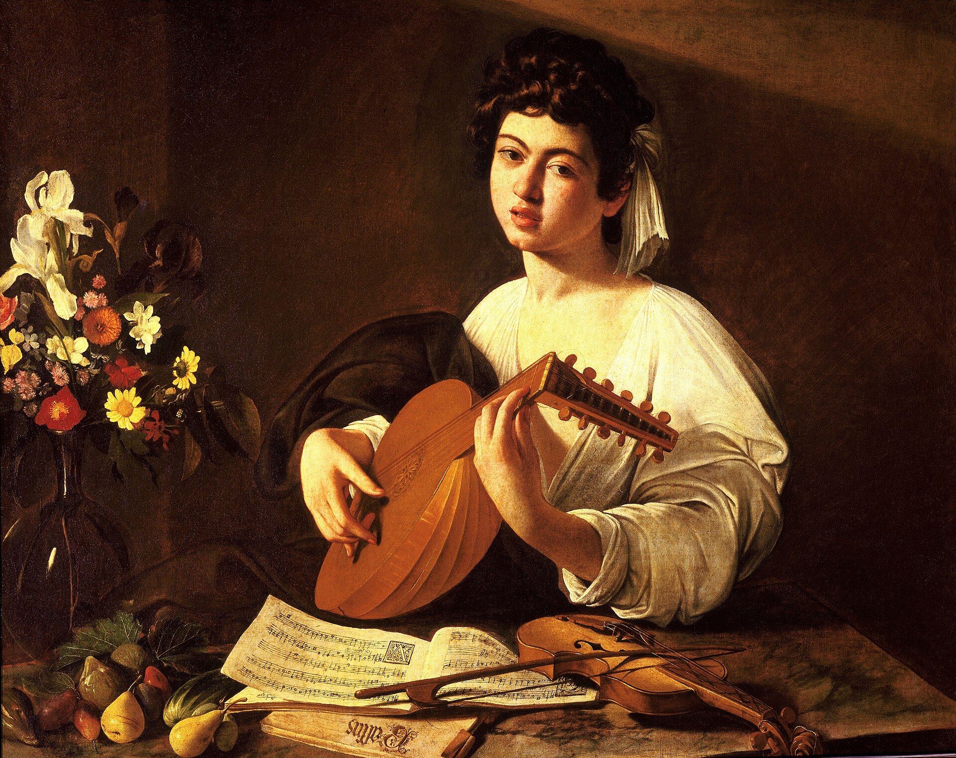 The Lute Player, the Hermitage version