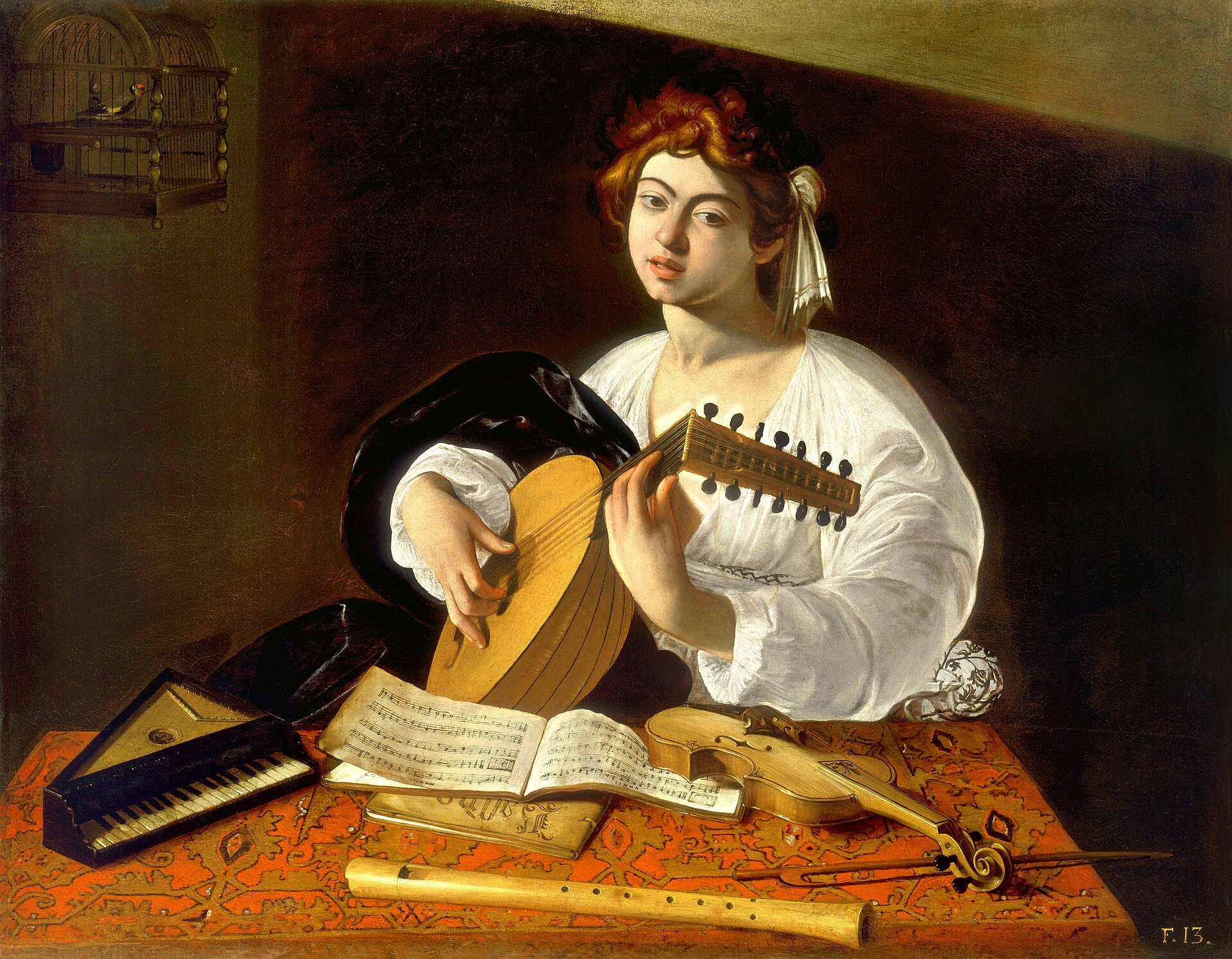 The Lute Player, the New York version