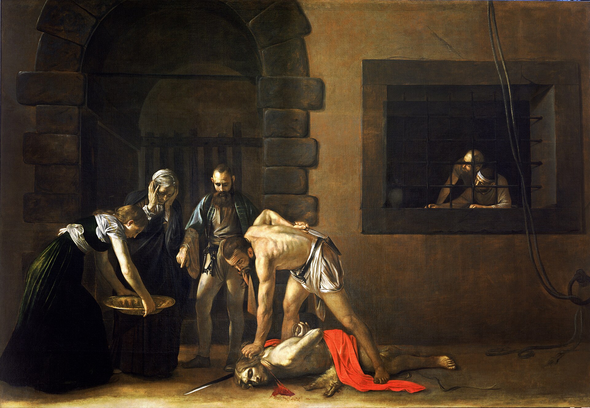 The Beheading of Saint John the Baptist, 1608, Valletta