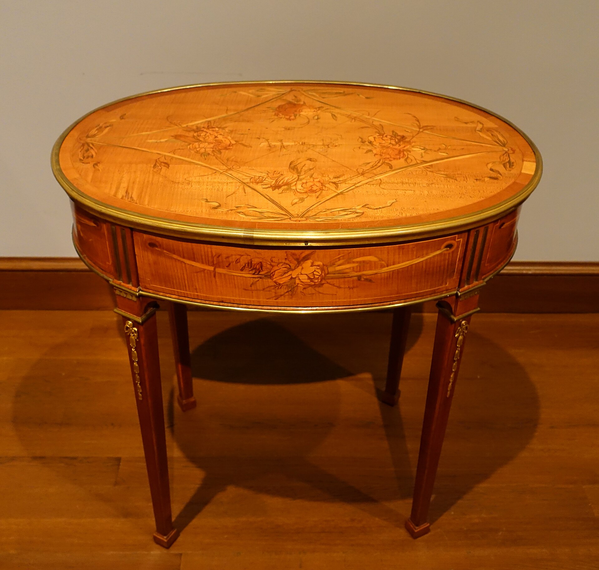 Oval table, c. 1774-1780