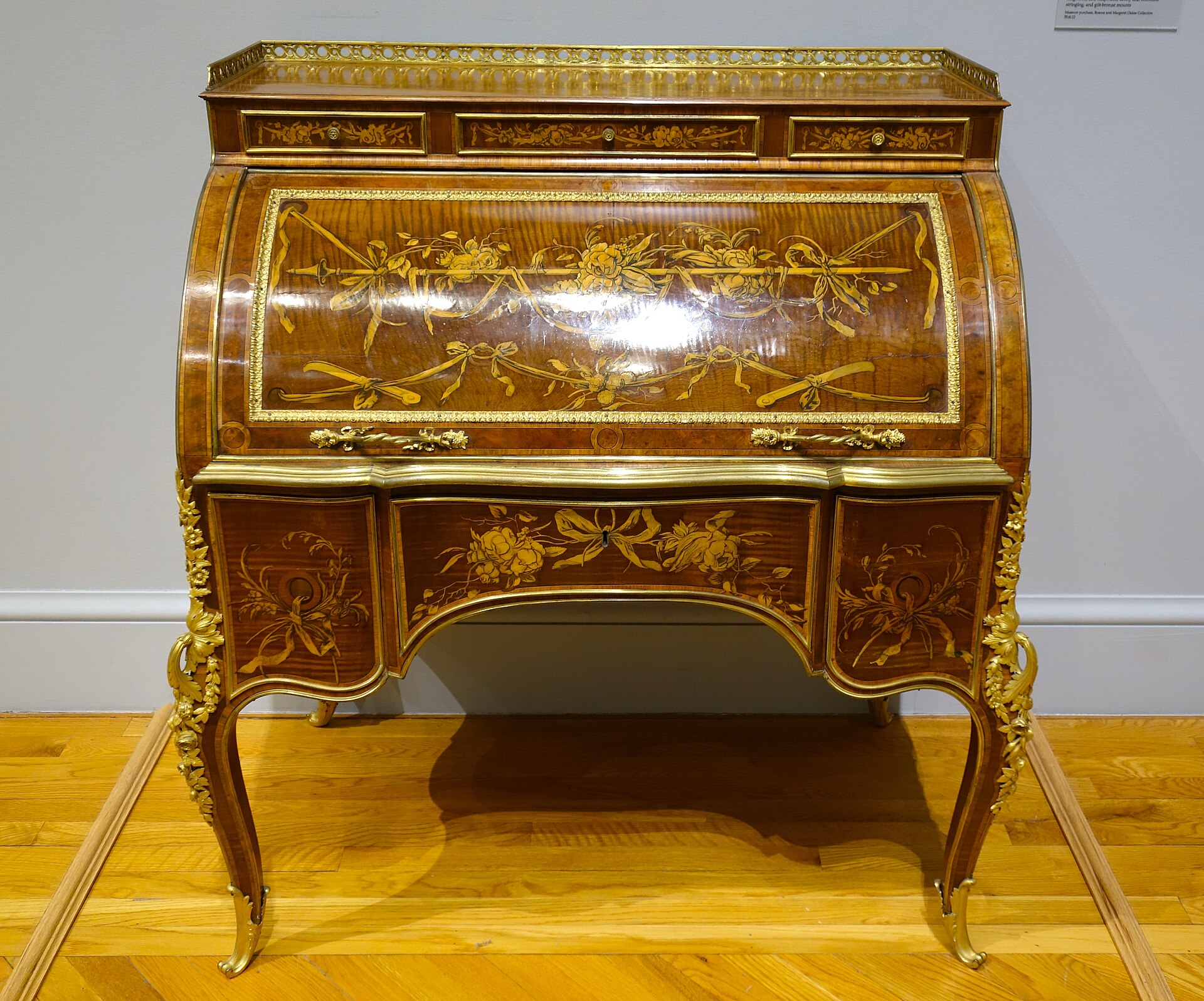 Roll-top desk, c. 1780