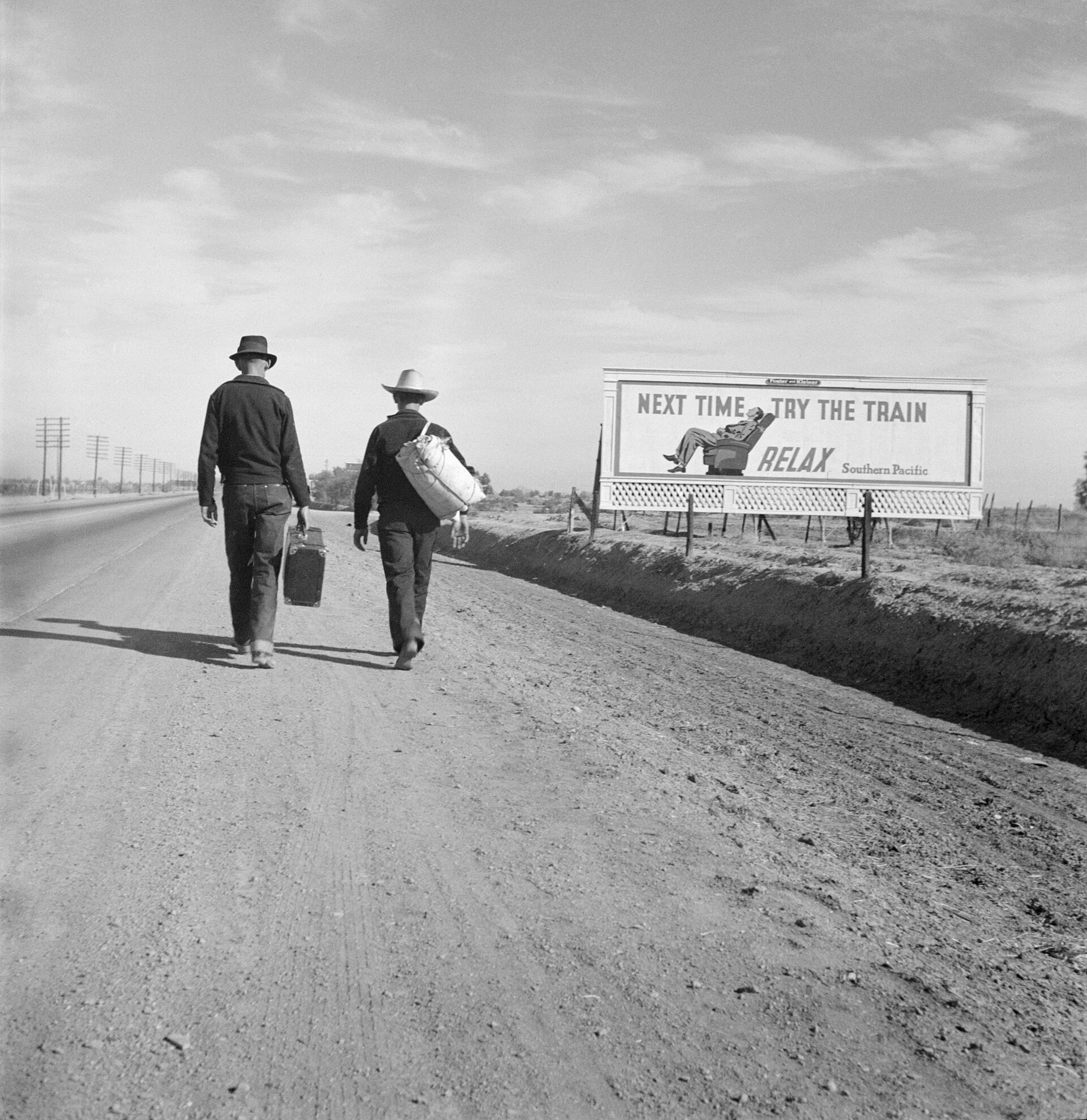 Toward Los Angeles, California, March 1937