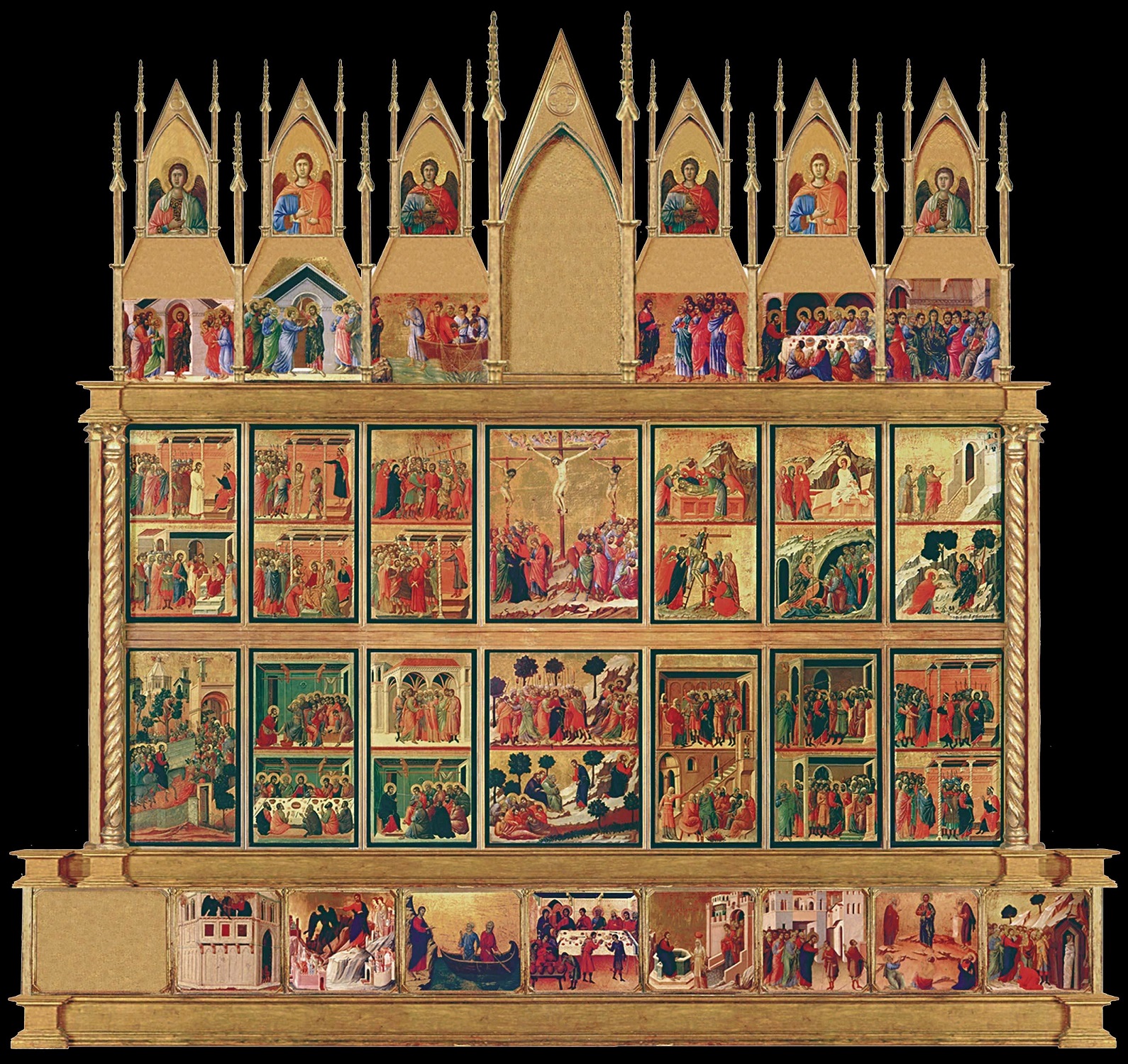 Maesta, reverse (reconstruction)