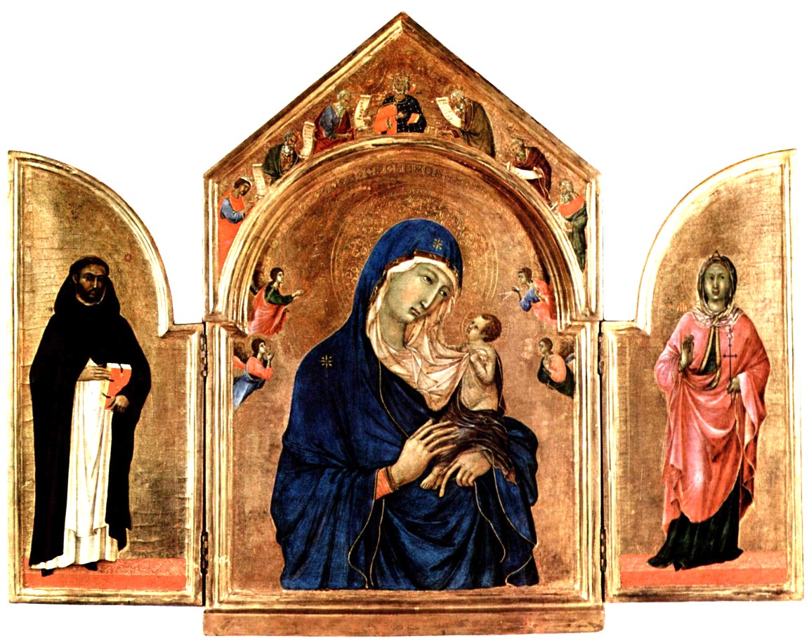 The Virgin and Child with Saints Dominic and Aurea