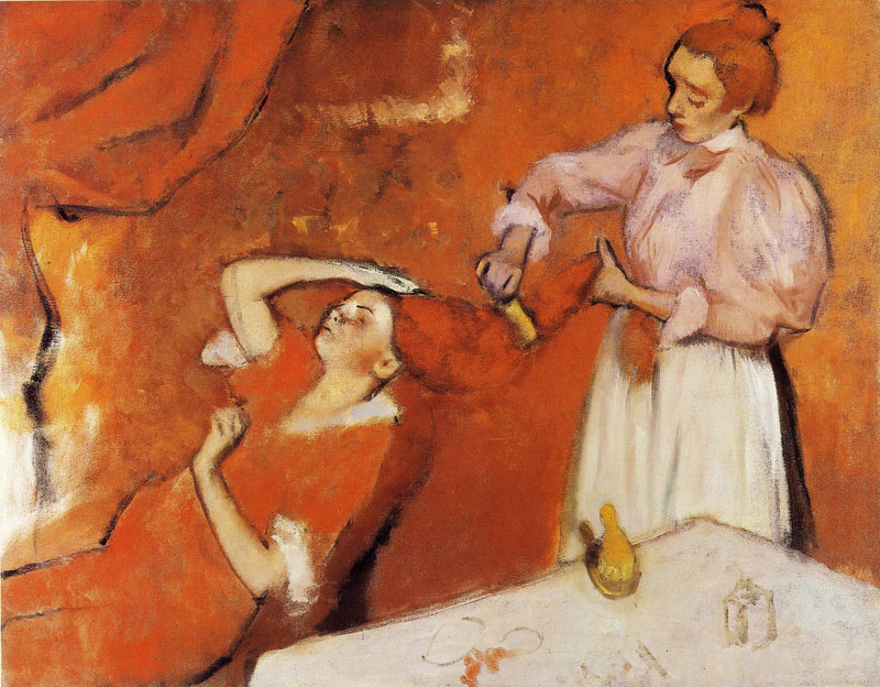 Combing the Hair (La Coiffure)