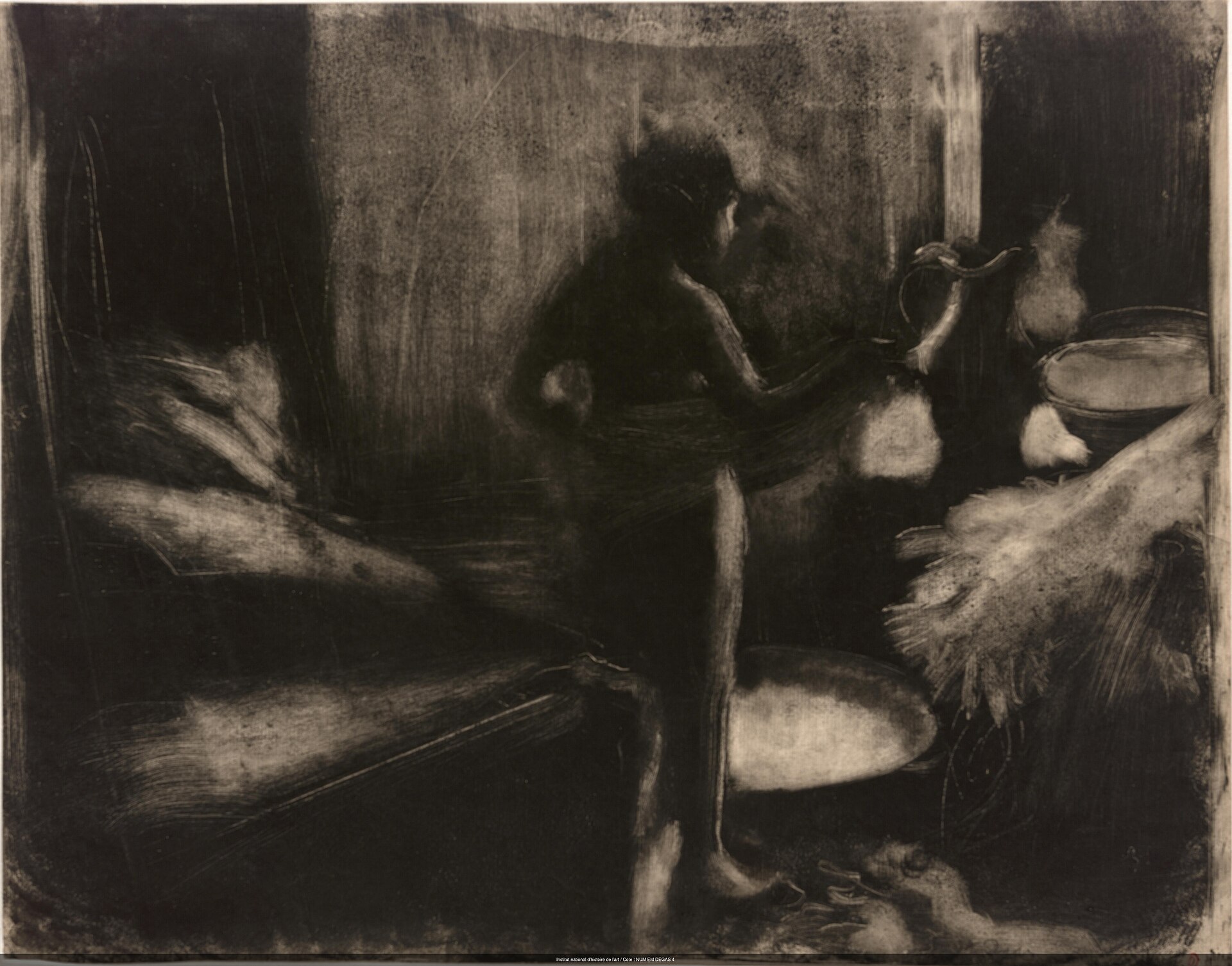 Le Tub, monotype