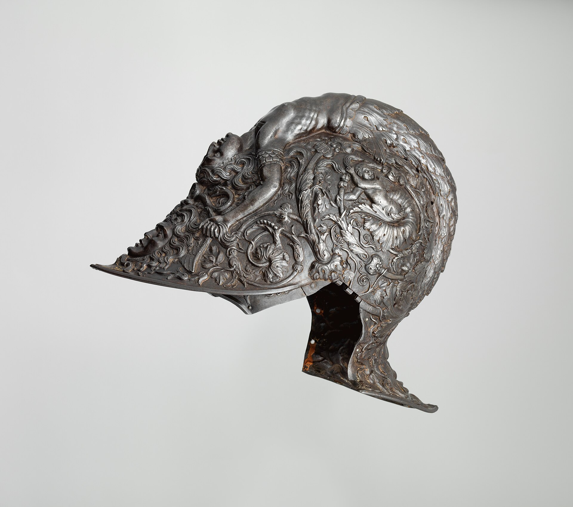 Burgonet, dated 1543