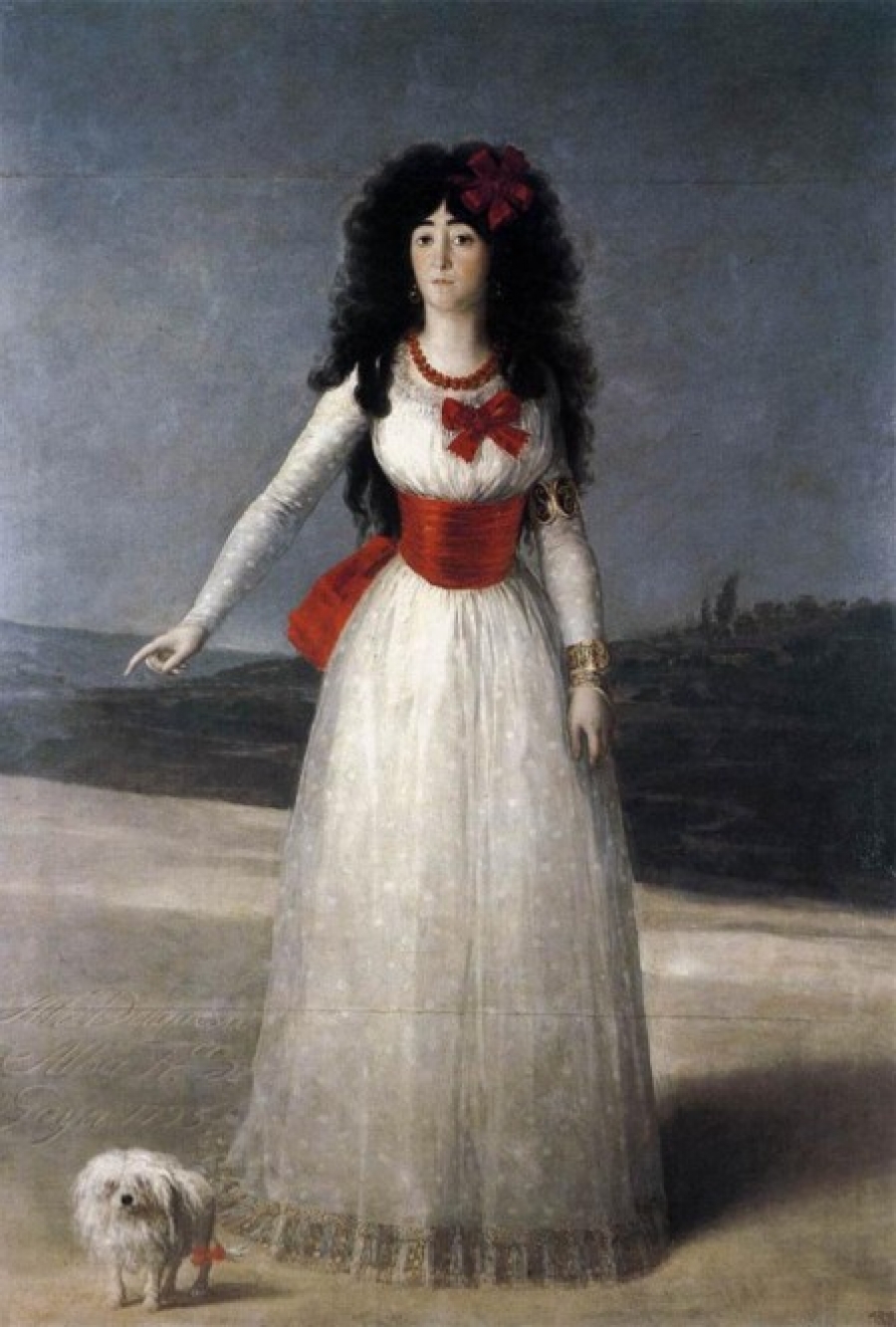 The Duchess of Alba in White, 1795