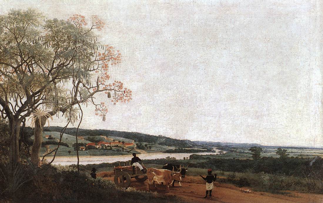 The Ox Cart, Brazilian landscape