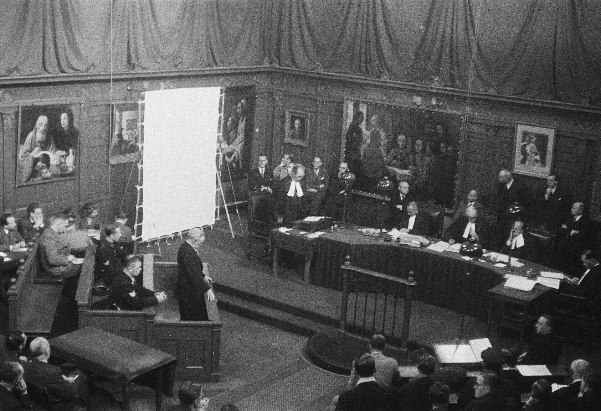 The trial, 29 October 1947