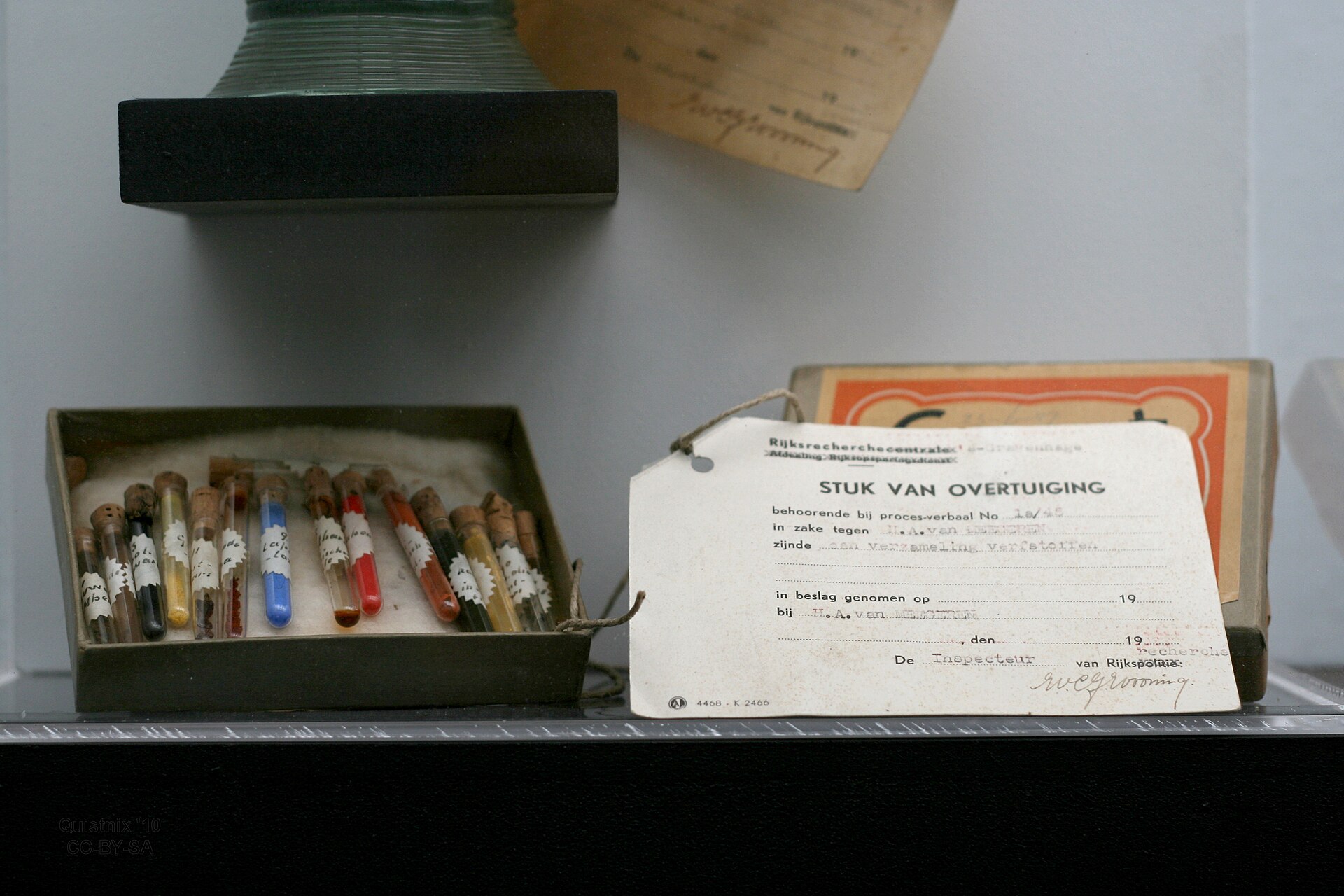 The pigment evidence
