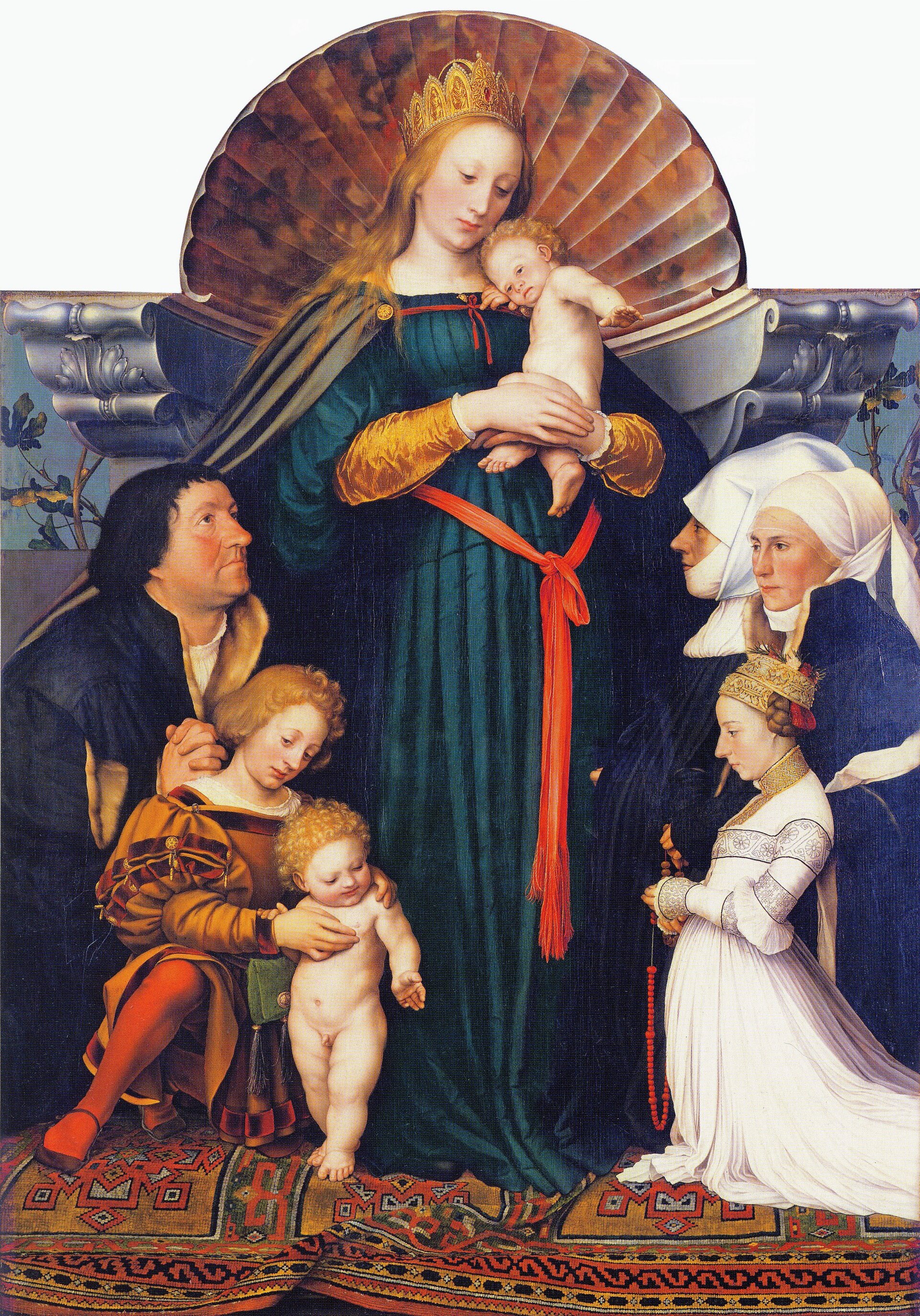The Darmstadt Madonna: the original