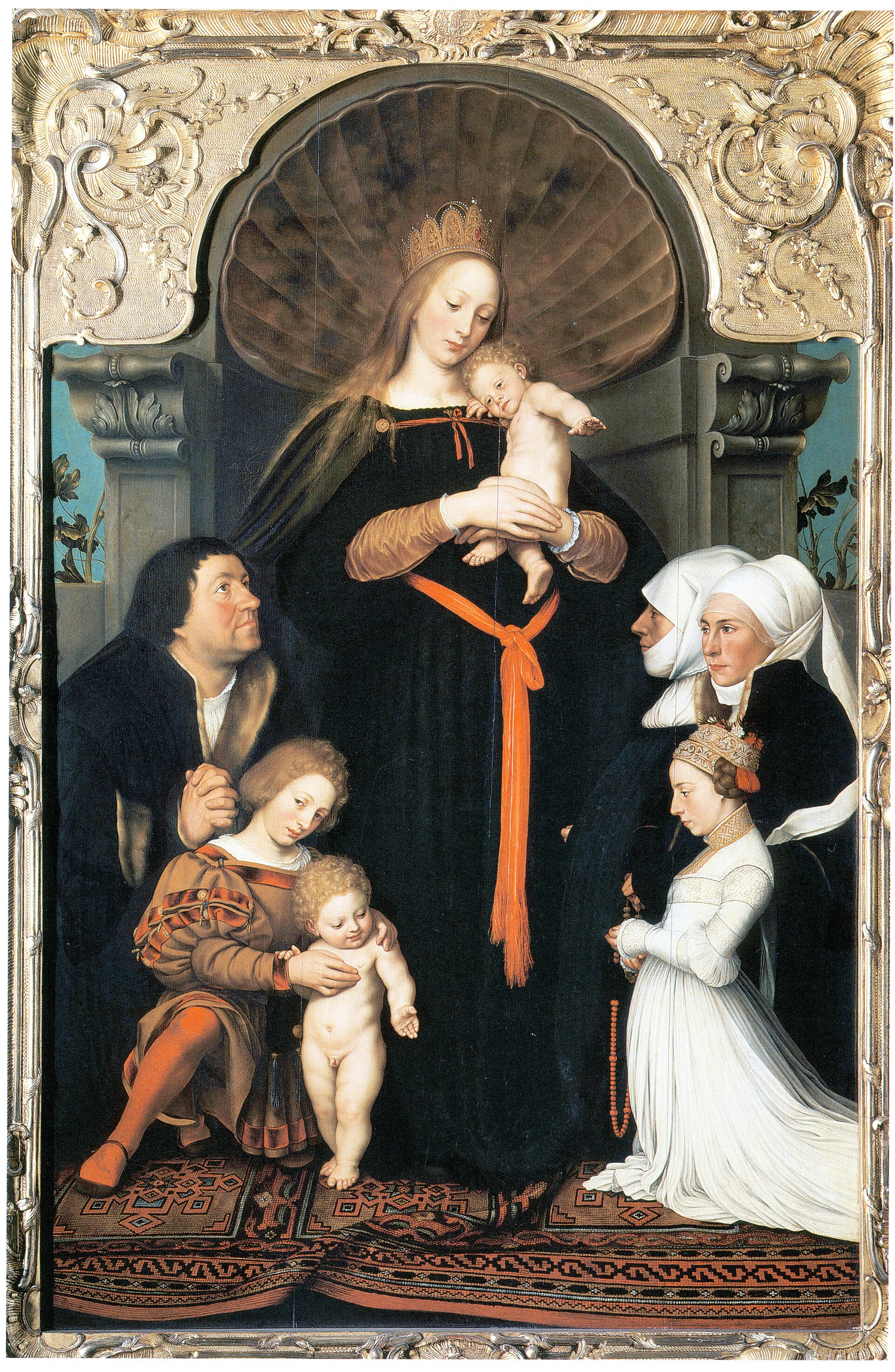 The Dresden Madonna: the copy