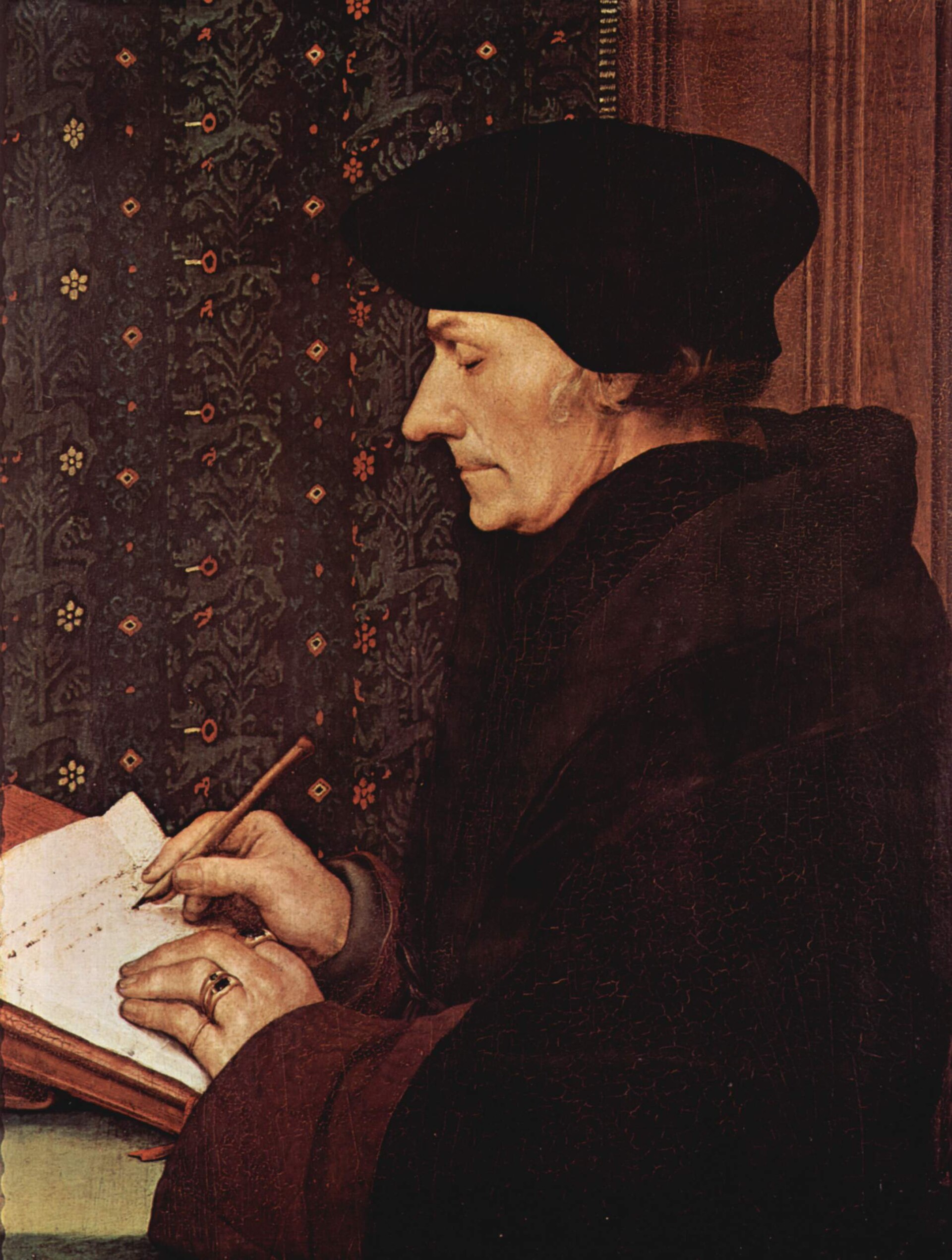 Erasmus, the Louvre version