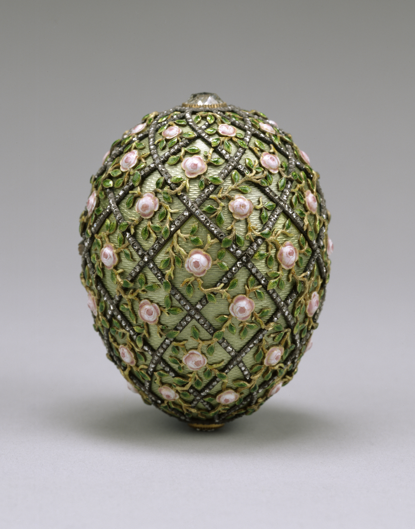 Wigstrom's workshop: the Rose Trellis Egg, 1907, with its invoice