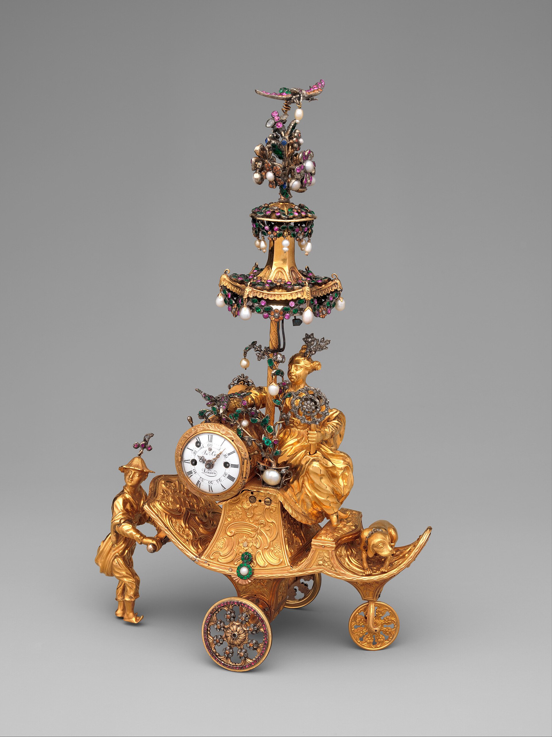 Automaton chariot made for the Qianlong Emperor