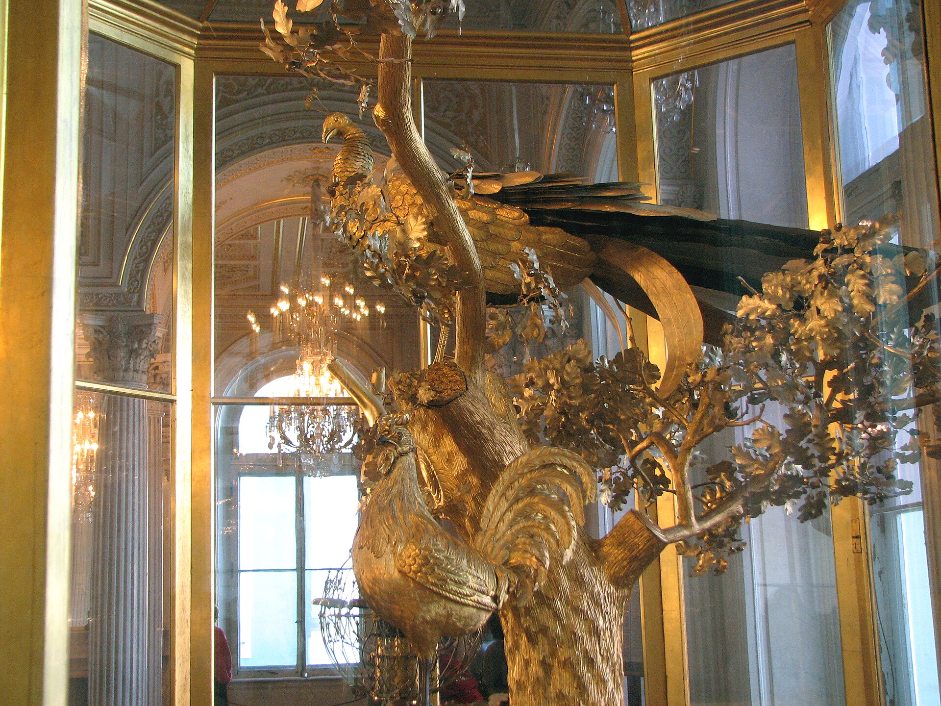 The Peacock Clock, full view