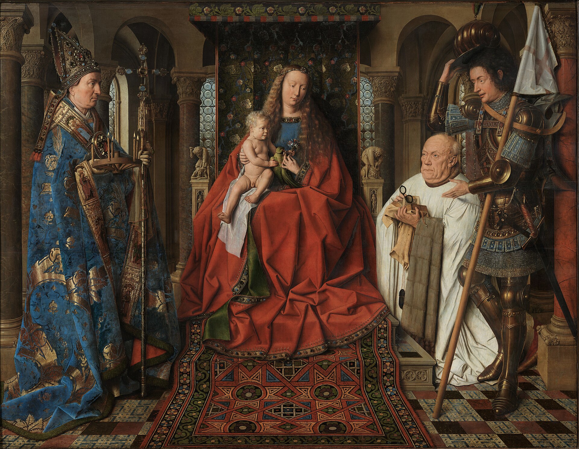 Virgin and Child with Saints Donatian and George and Canon Joris van der Paele