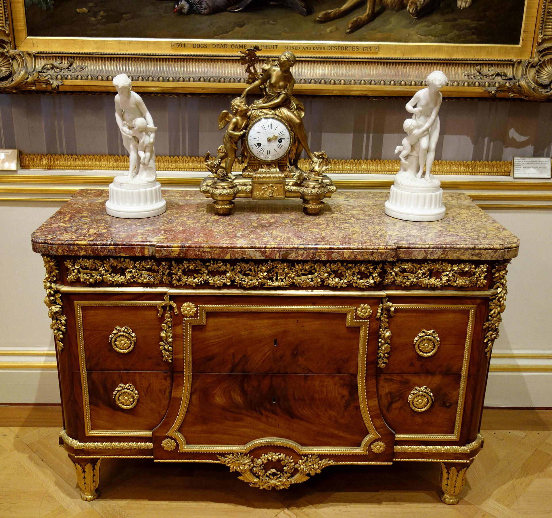 Chest of drawers, 1782