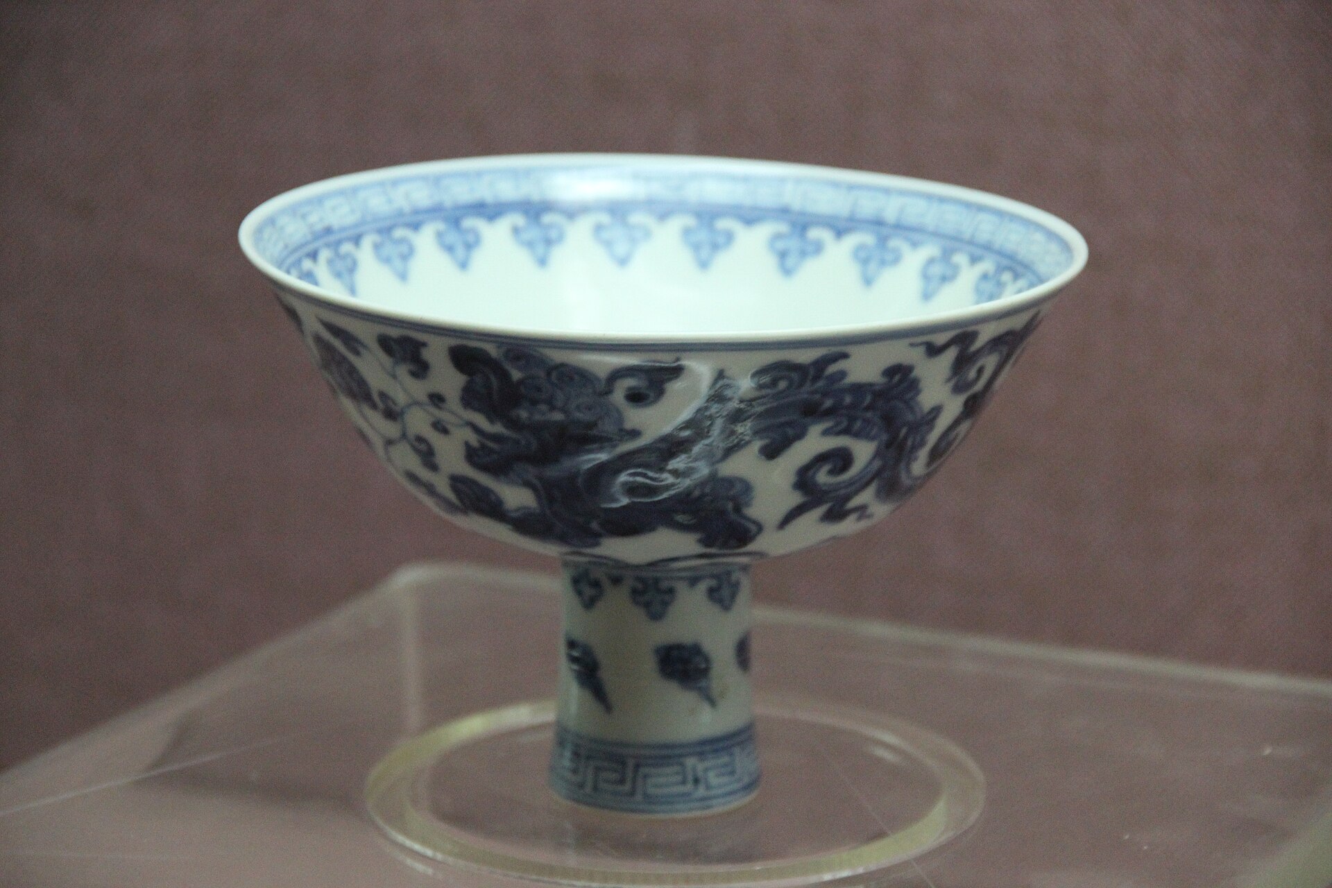 A Ming stem cup in Lhasa