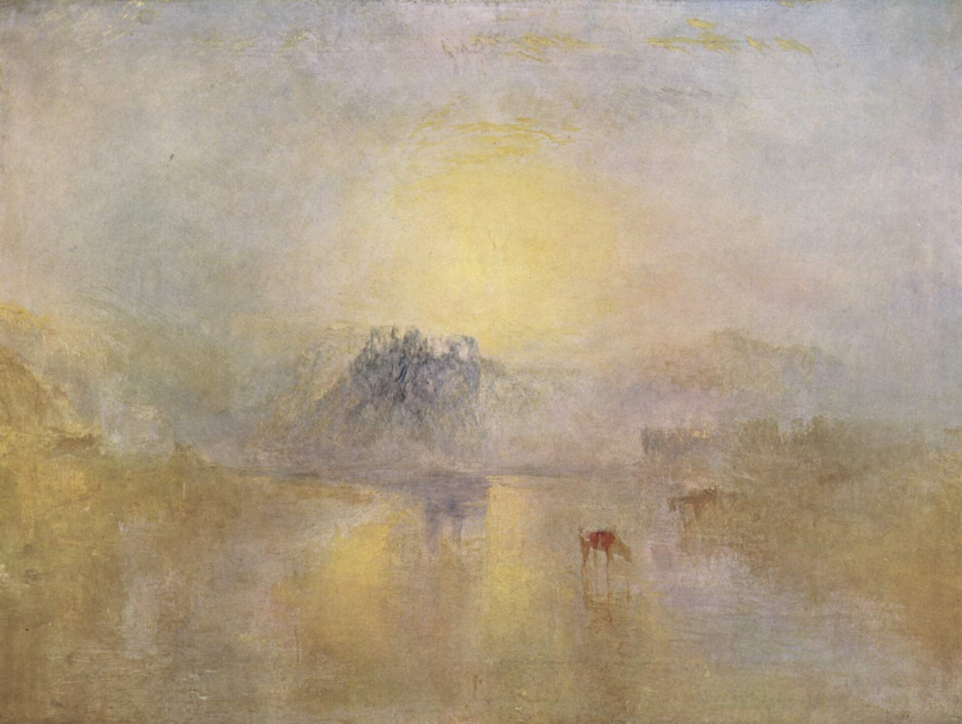 Norham Castle, Sunrise