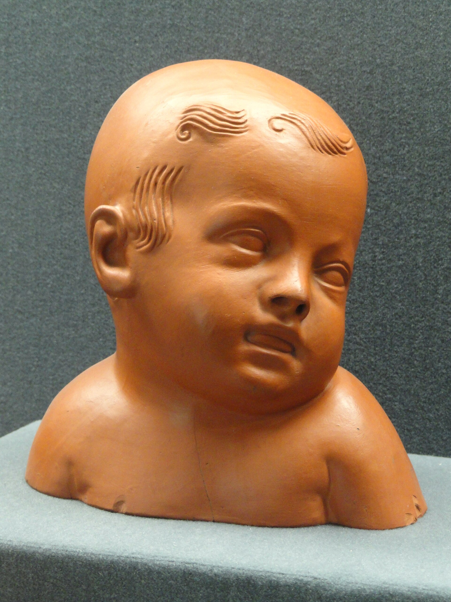Model of a child's head, about 1711