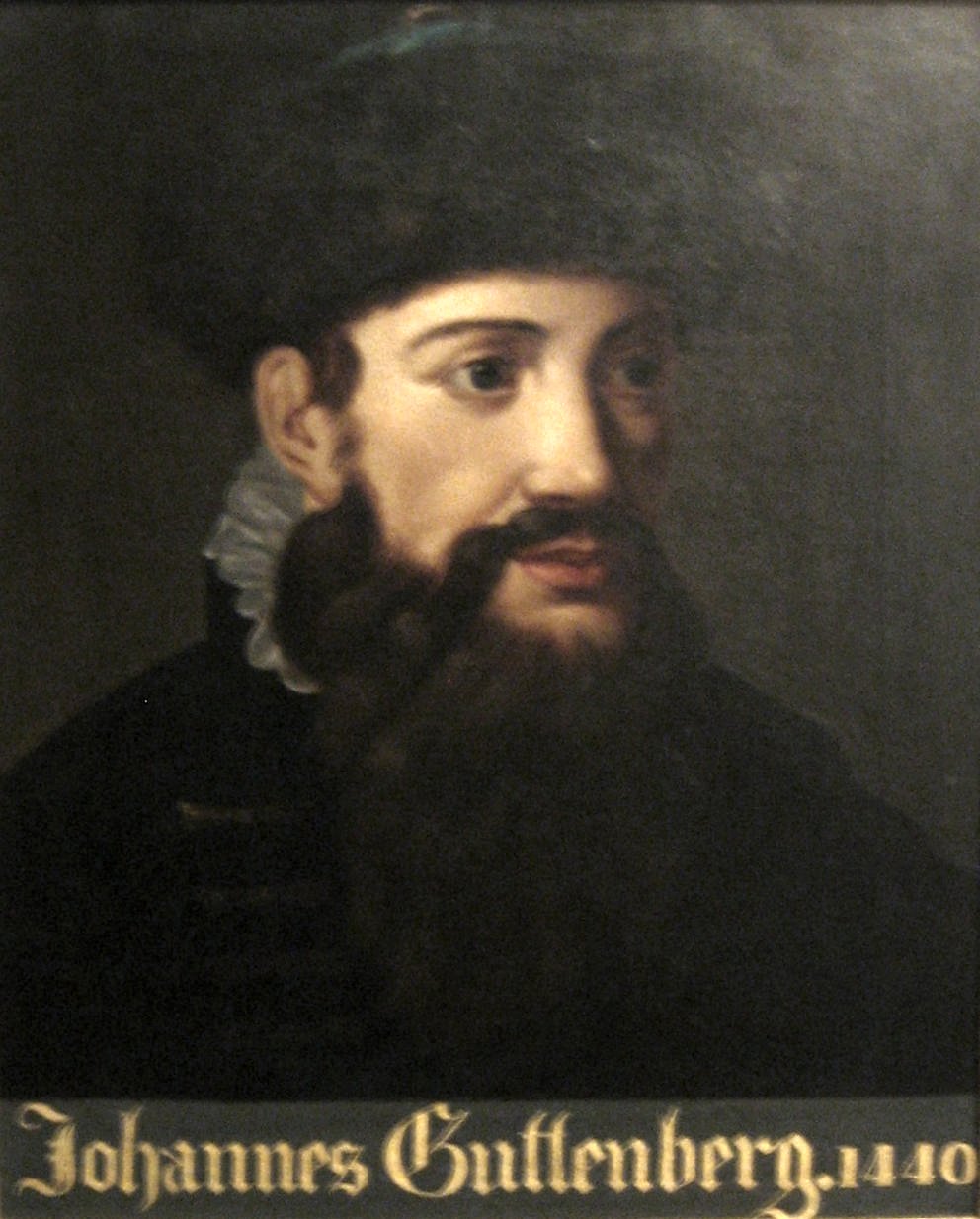 A later, imagined portrait