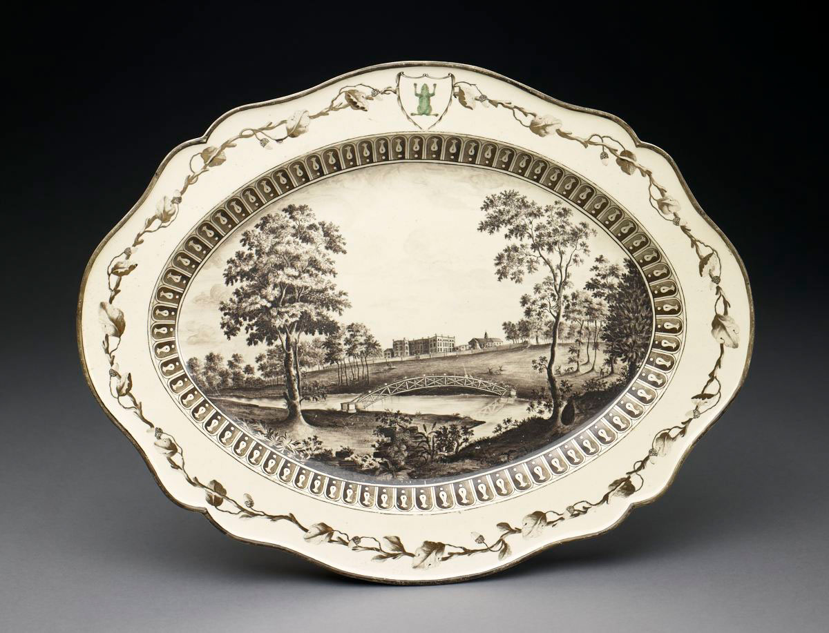 Platter from the Frog Service, 1773 to 1774