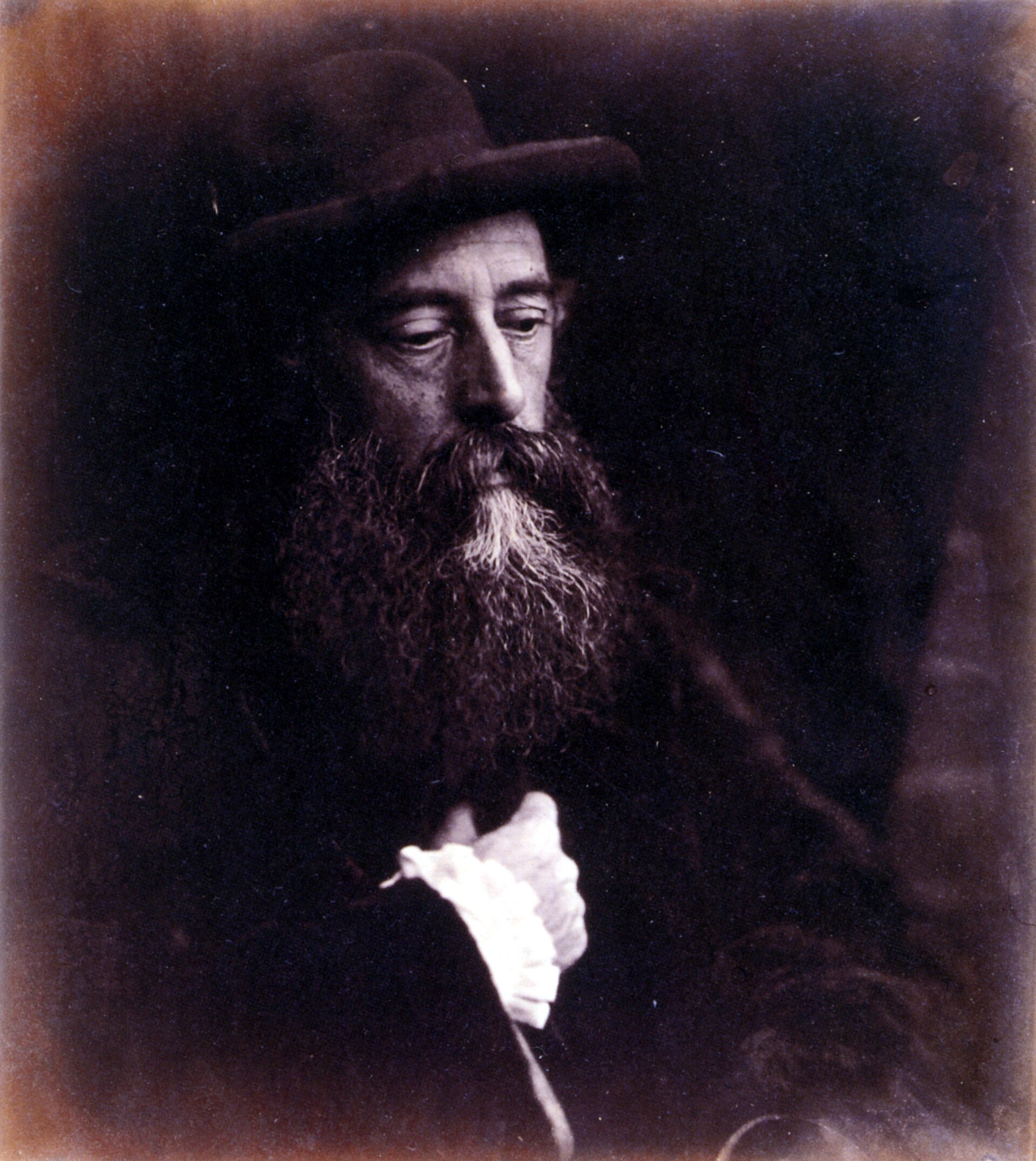 G.F. Watts with hat